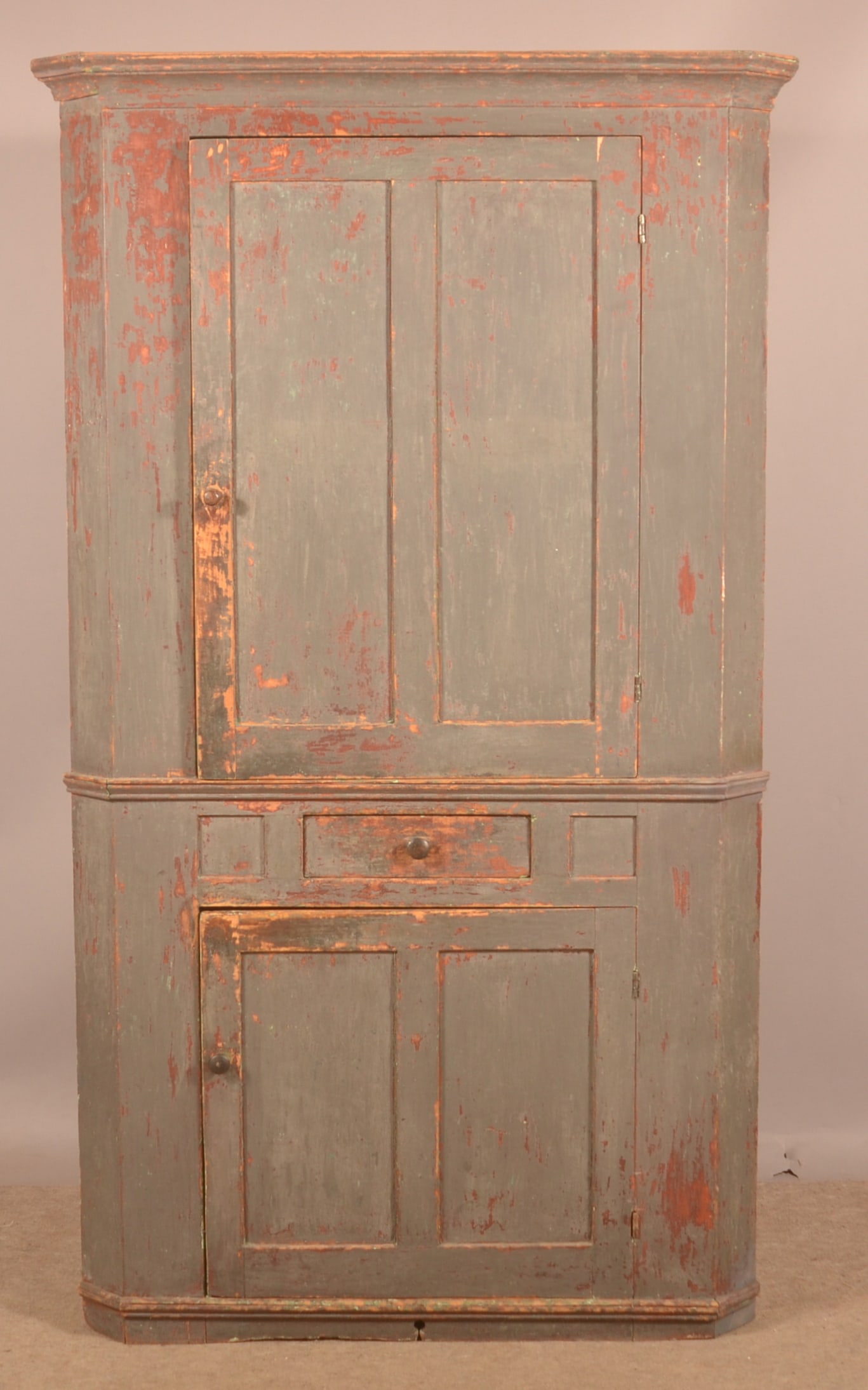 Great Westmoreland Co., PA Corner Cupboard. (1 of 4)