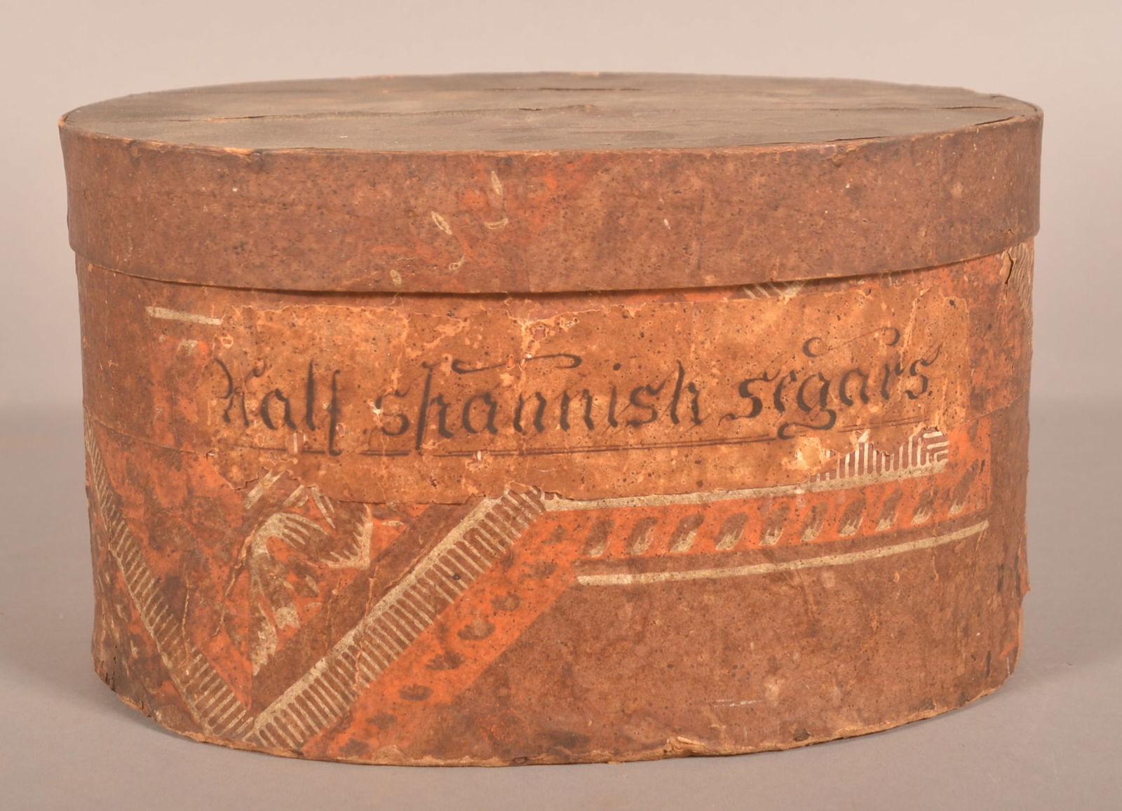 Early Dated 1828 Lancaster, PA Wallpaper Box. (1 of 7)