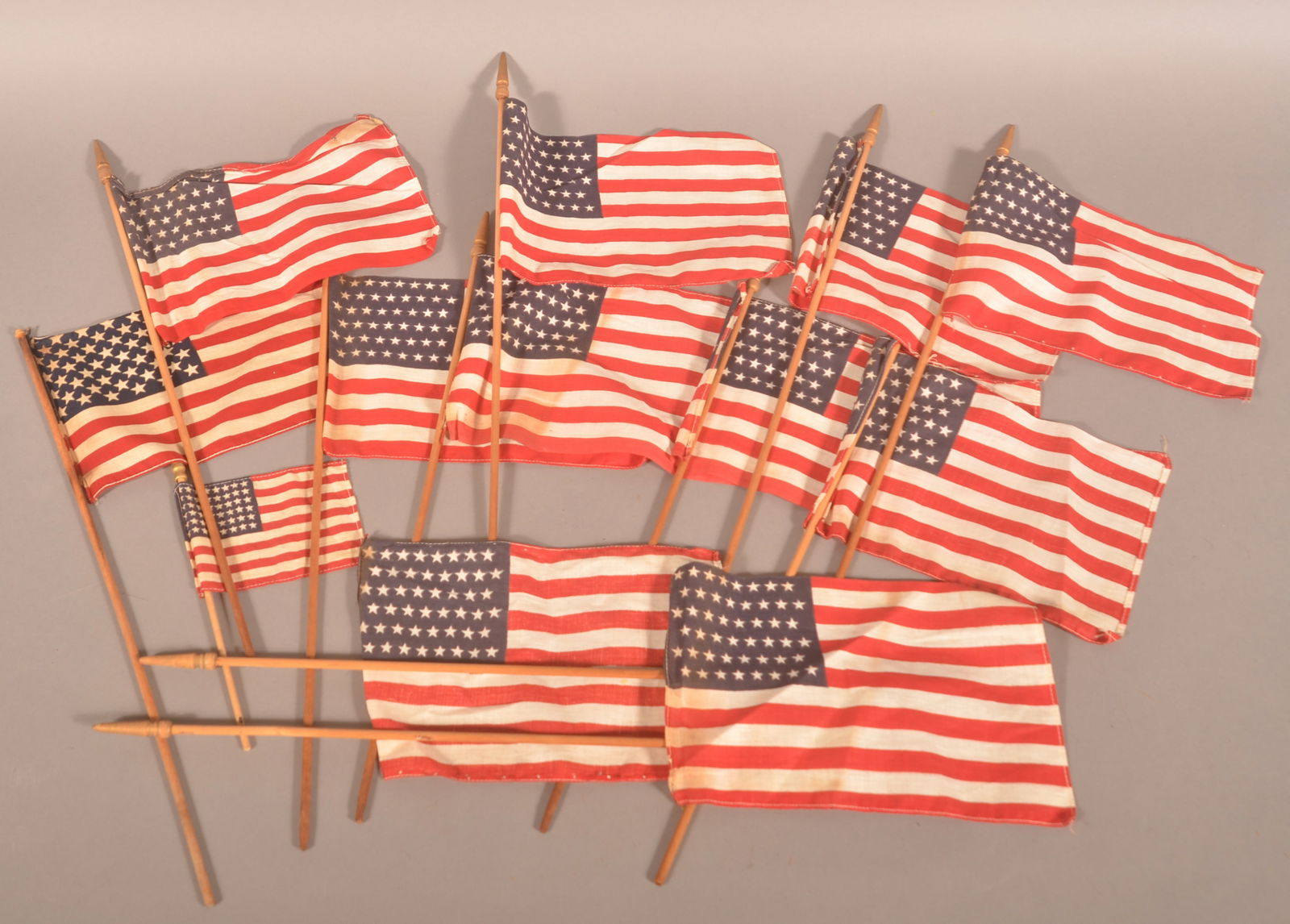 US 48-Star Stick Flags. (1 of 1)