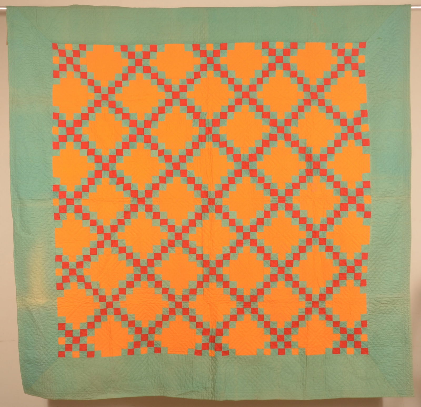 Antique Irish Chain Pennsylvania Quilt. (1 of 6)