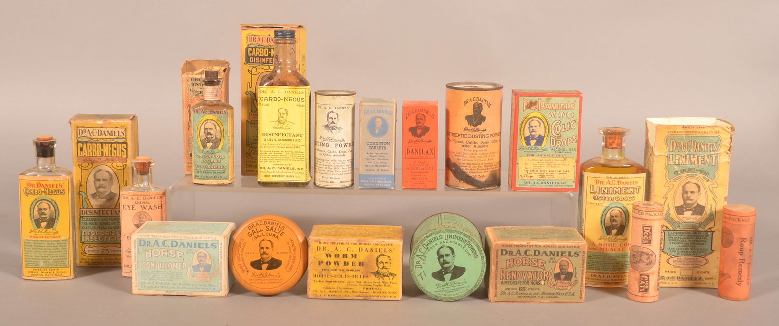 Great Assortment Dr. Daniel's Veterinary Medicines. (1 of 1)