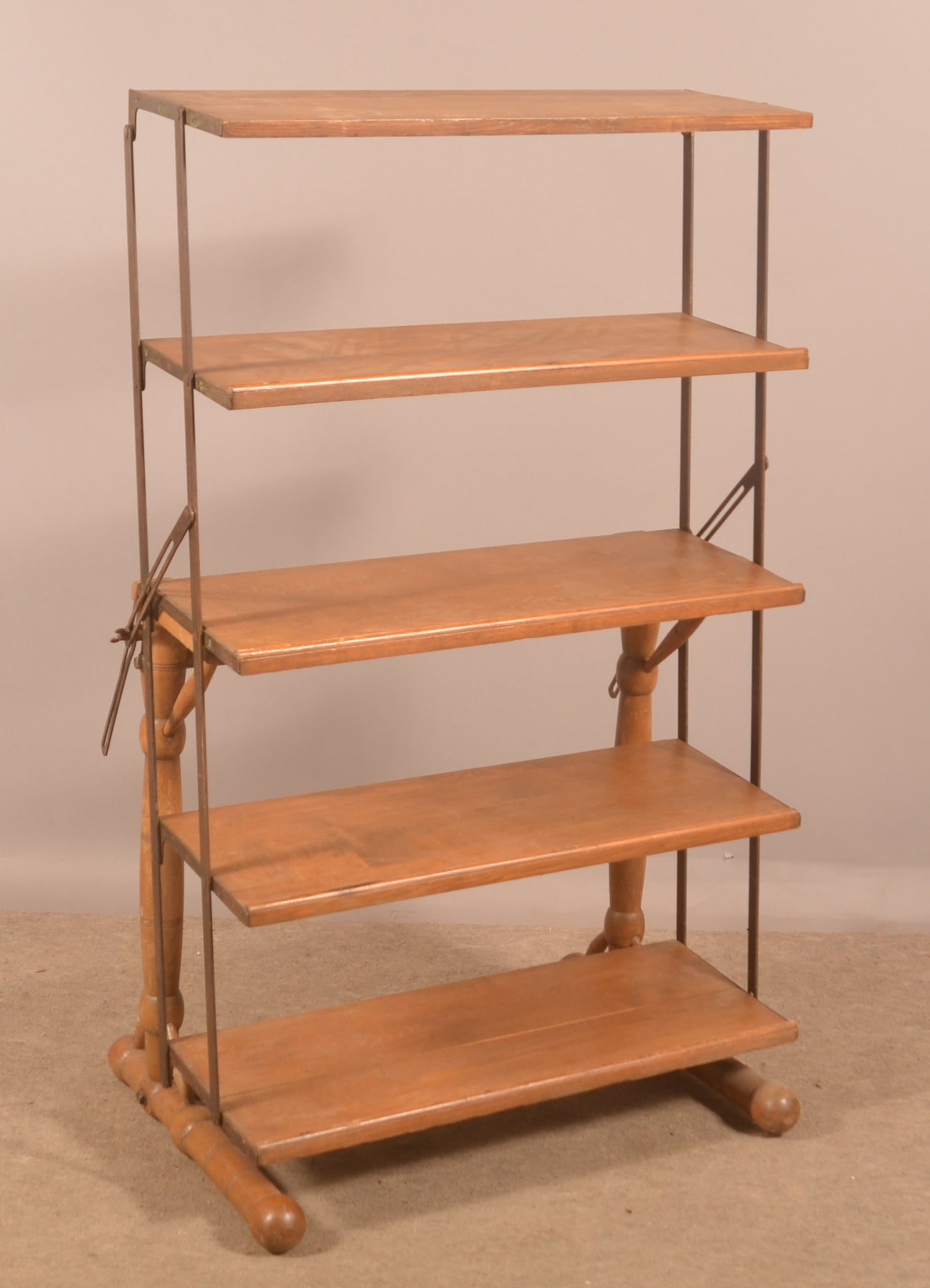 Antique Metamorphic Country Store Table/Shelves. (1 of 4)