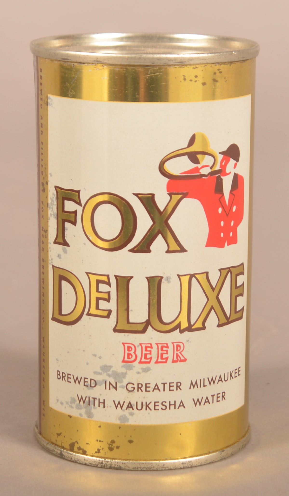 Fox De Luxe Variation Beer Can. (1 of 2)