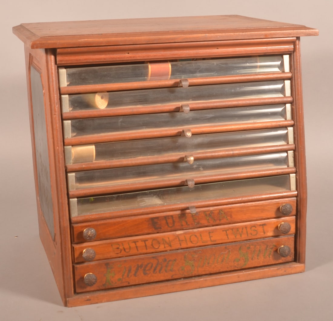 Eureka 9-Drawer Store Counter Spool Cabinet. (1 of 5)