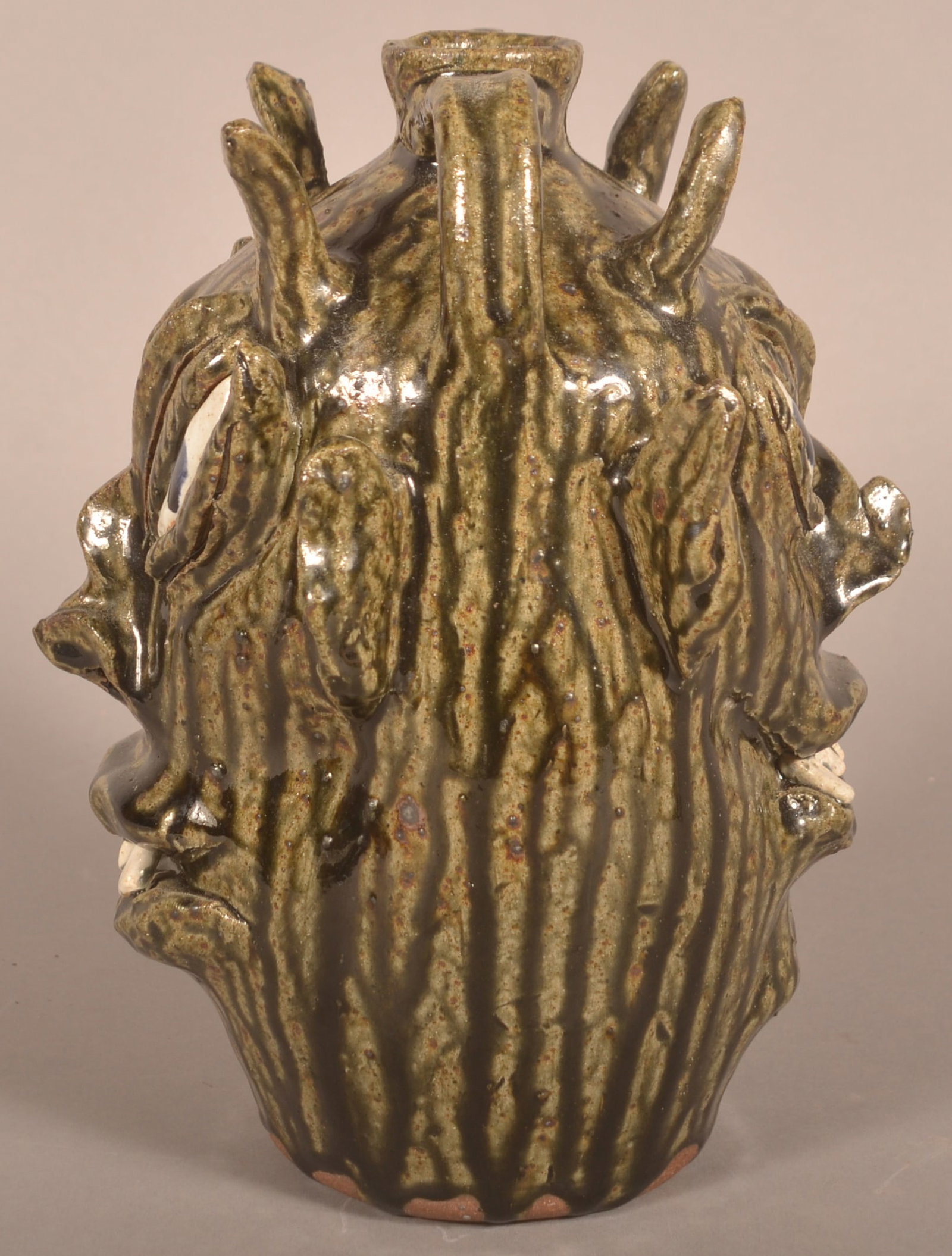 Cleater Meaders Double-Sided Devil Face Jug - 4