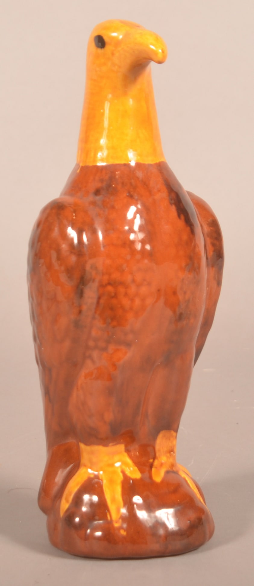 Early Breininger Figural Redware Eagle Bank (1 of 5)