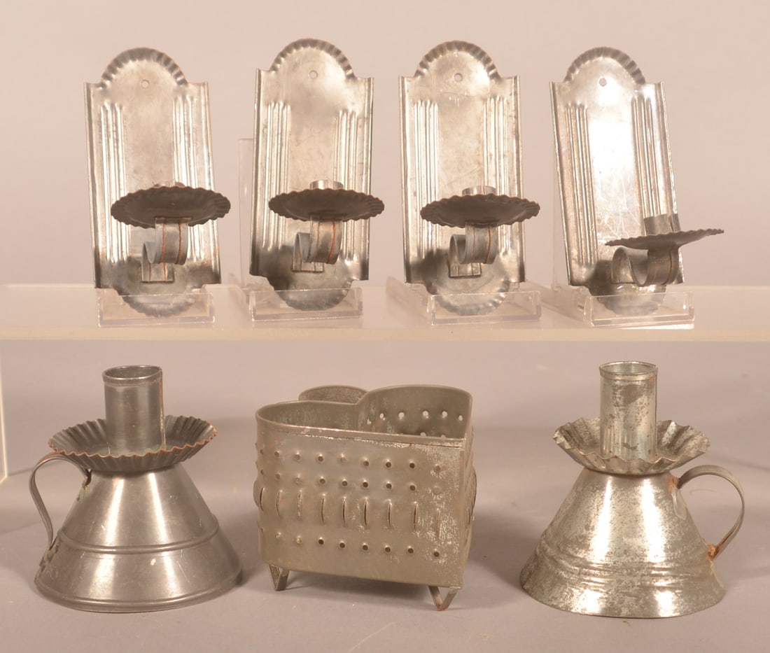 Collection of Signed Tinware Lititz, PA (1 of 5)