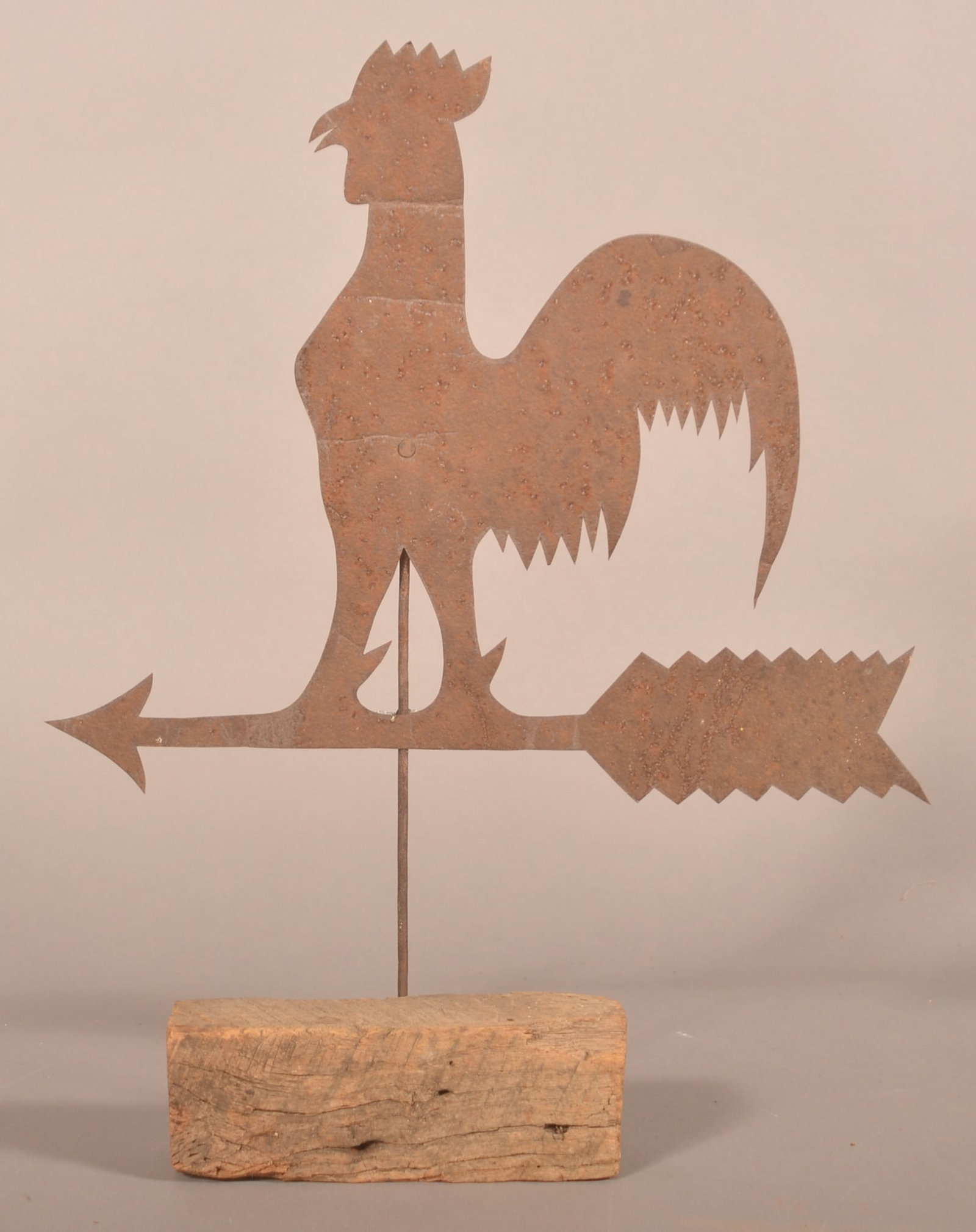 Vintage Tin Rooster Weathervane (1 of 3)