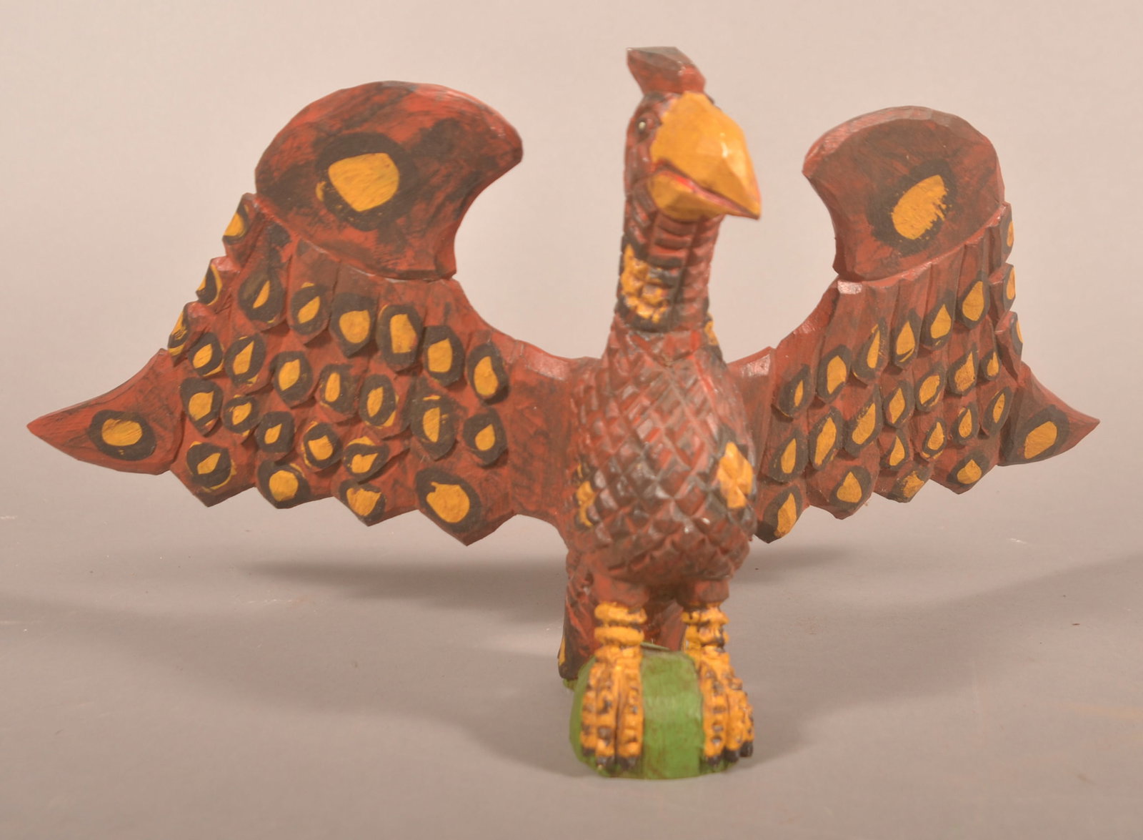 Strawser Carved Schimmel-Style Eagle (1 of 5)