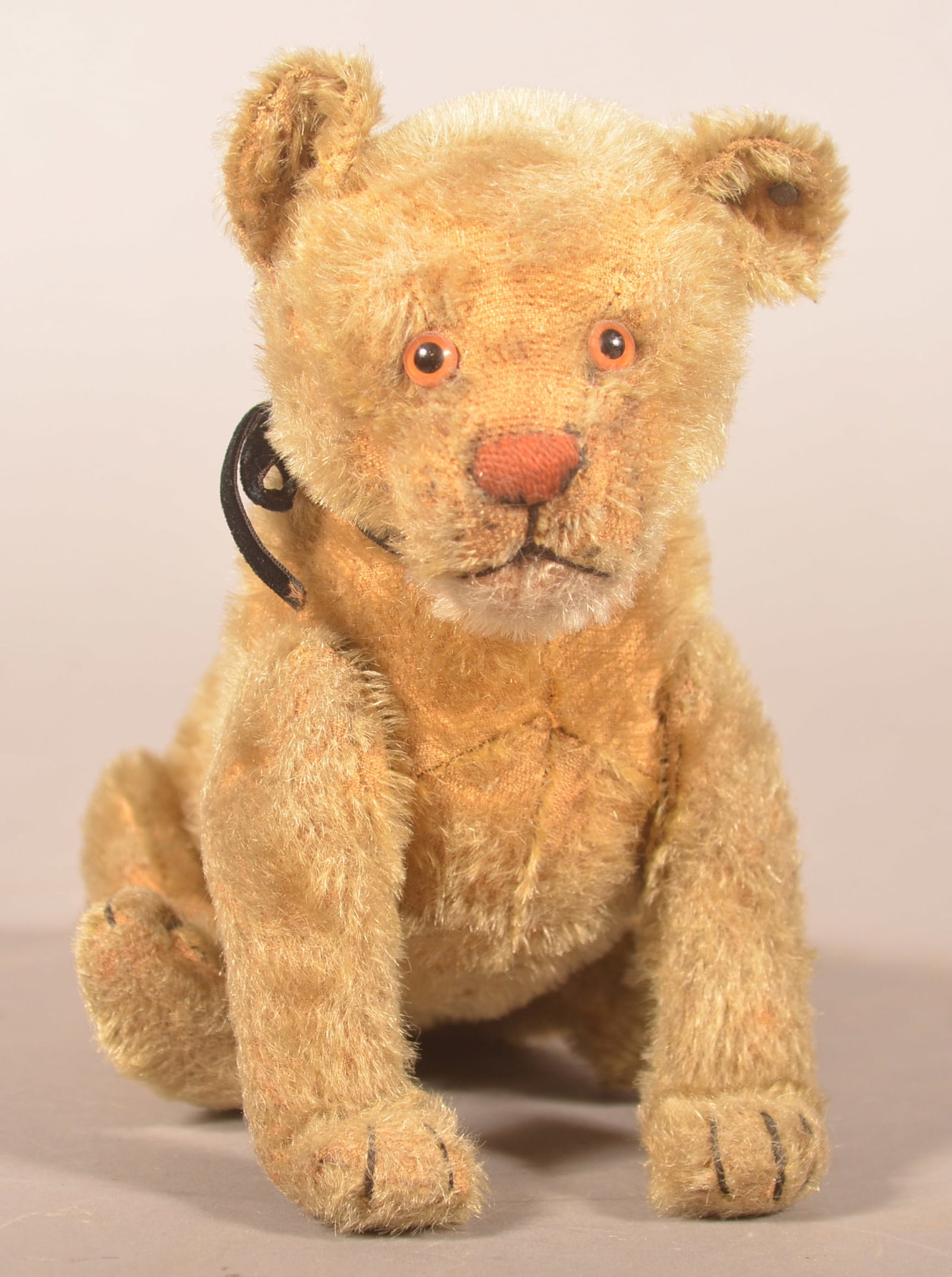 Large Size Antique Steiff Mohair Lion (1 of 6)