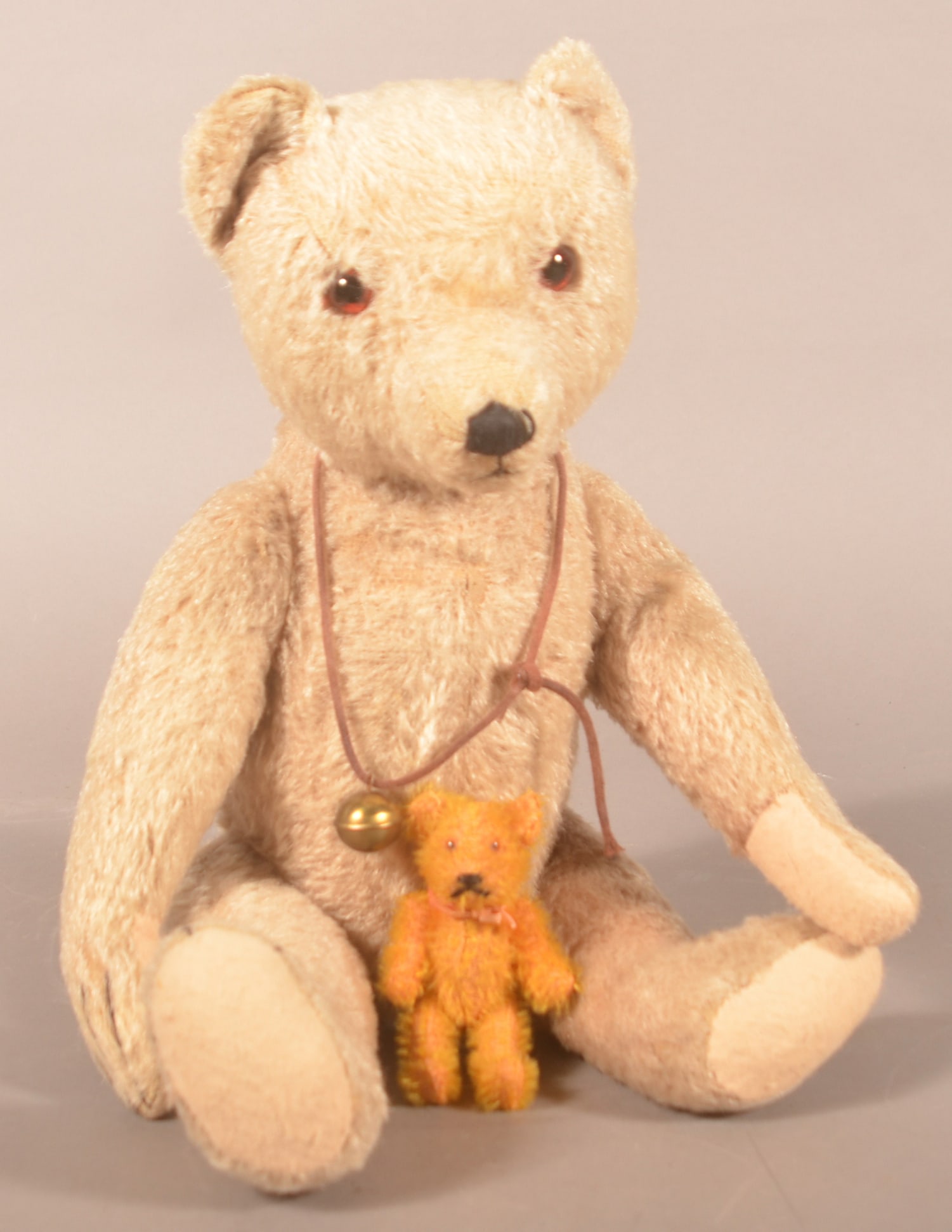 2 Antique German Mohair Teddy Bears (1 of 10)