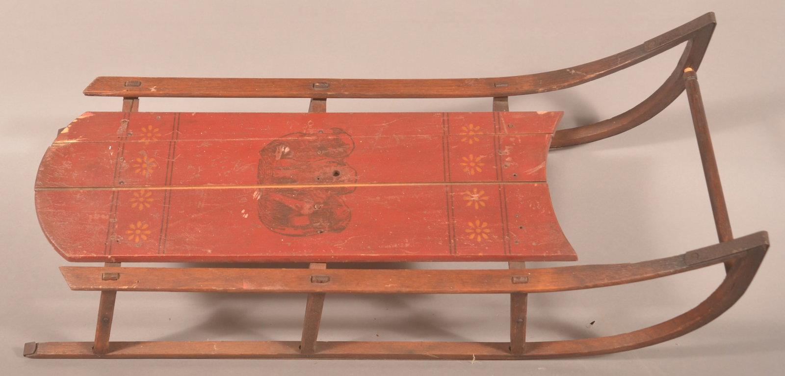 Antique Paris Christmas Sled (1 of 7)