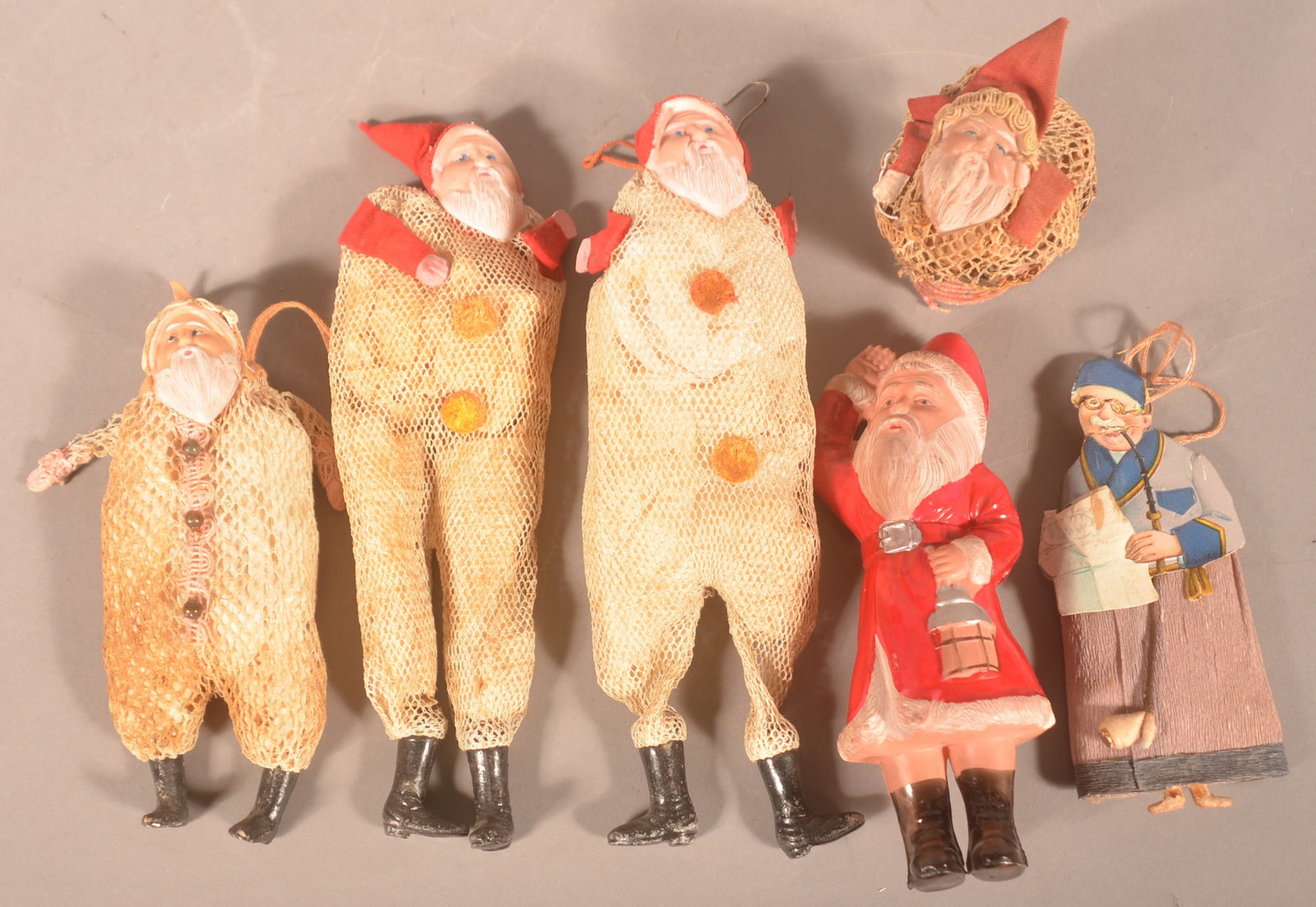 Antique Celluloid Santa Claus & Decorations (1 of 8)