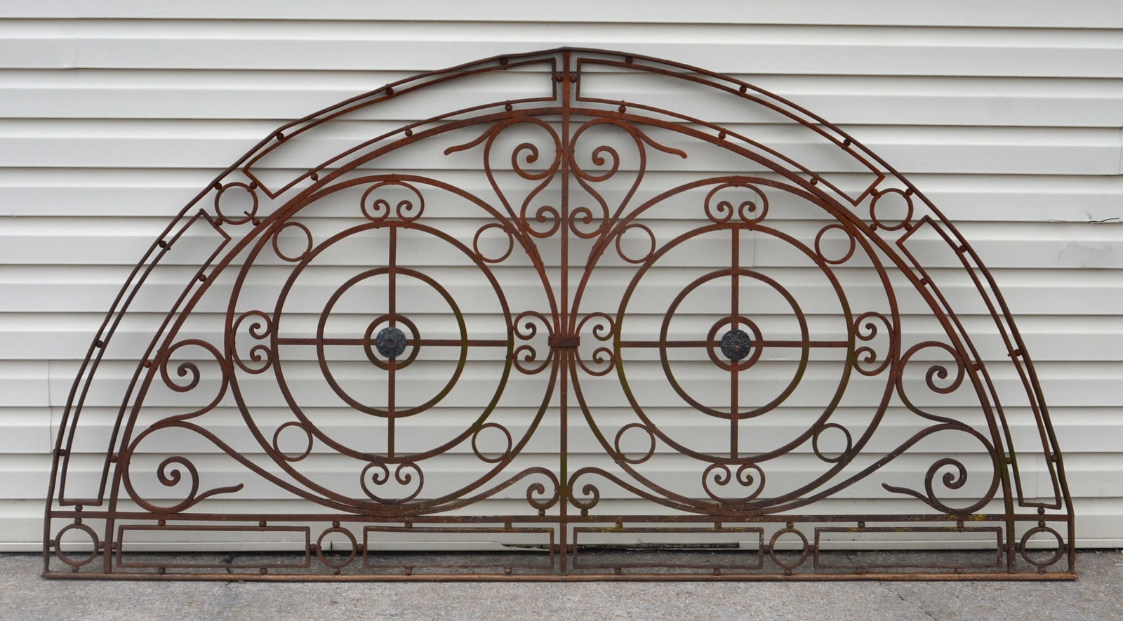 Large Cast Iron Building Transom (1 of 6)