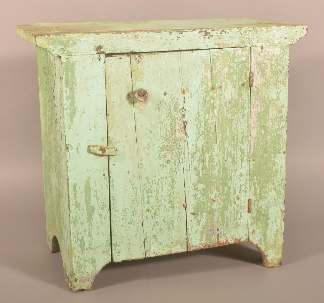 Small 1-Door Mortised Lancaster County Cupboard (1 of 6)