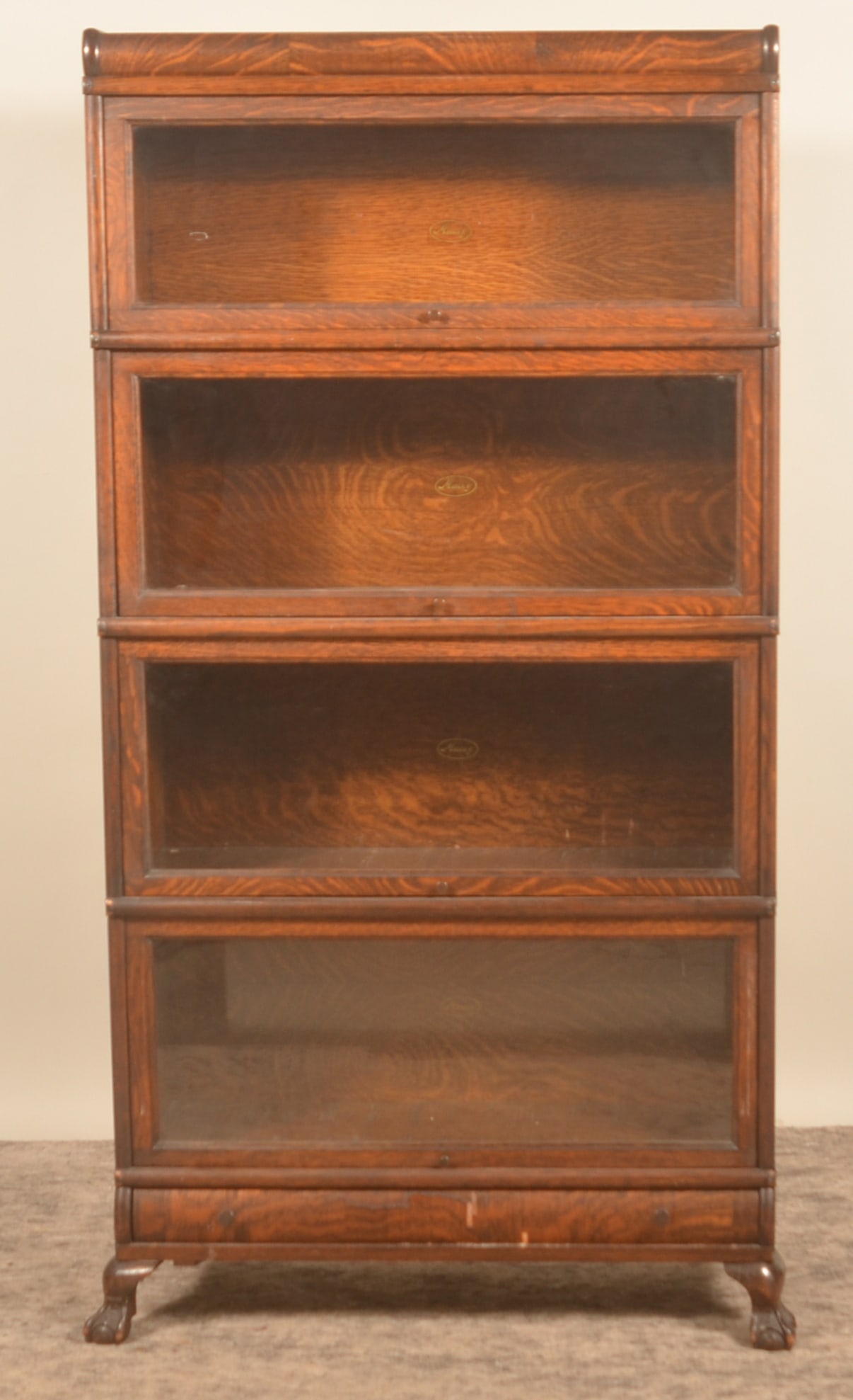 Macey Arts & Crafts Barrister Stacking Bookcase (1 of 12)