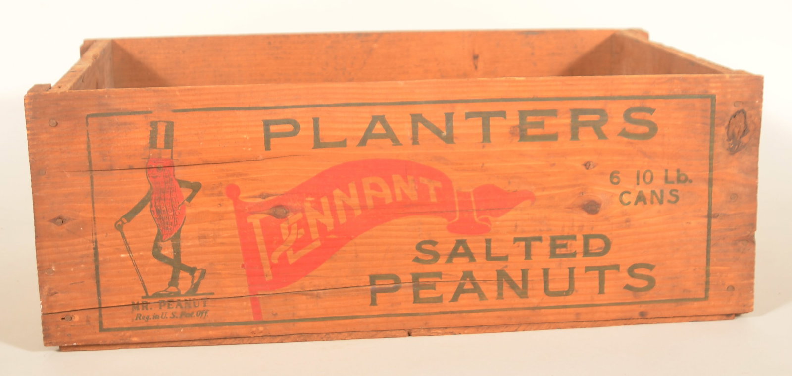 Great Early Planters Peanuts Wood Shipping Crate (1 of 6)
