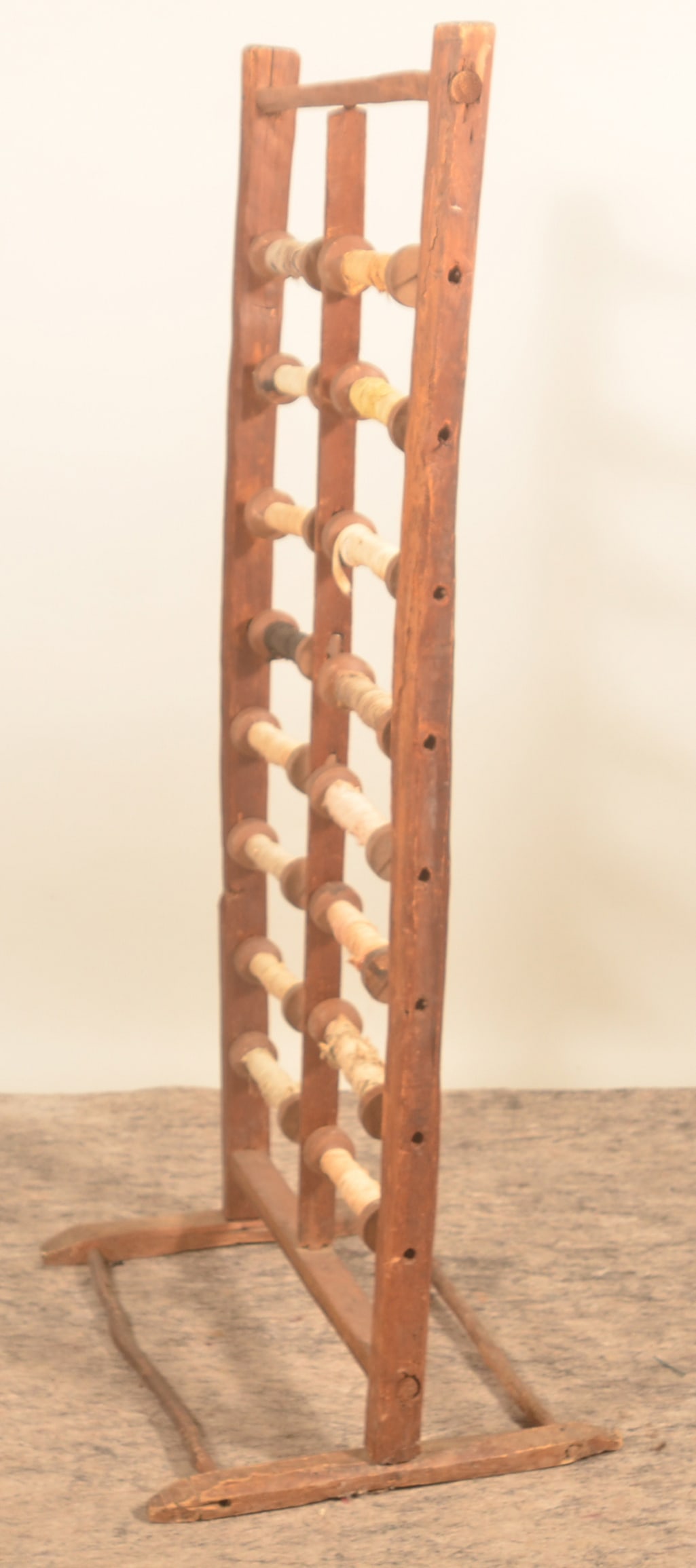Great Primitive Bobbin Rack - 3