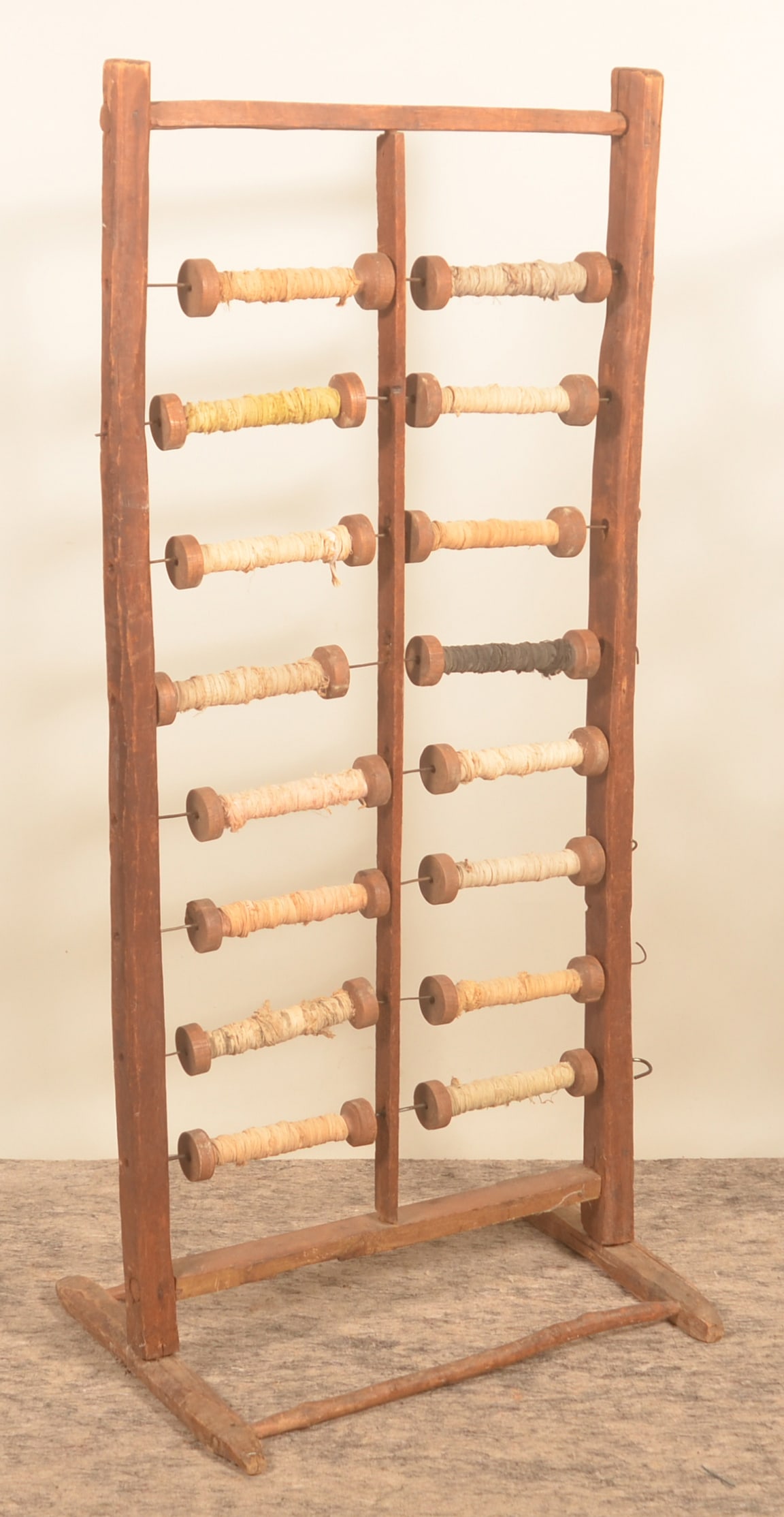 Great Primitive Bobbin Rack - 4