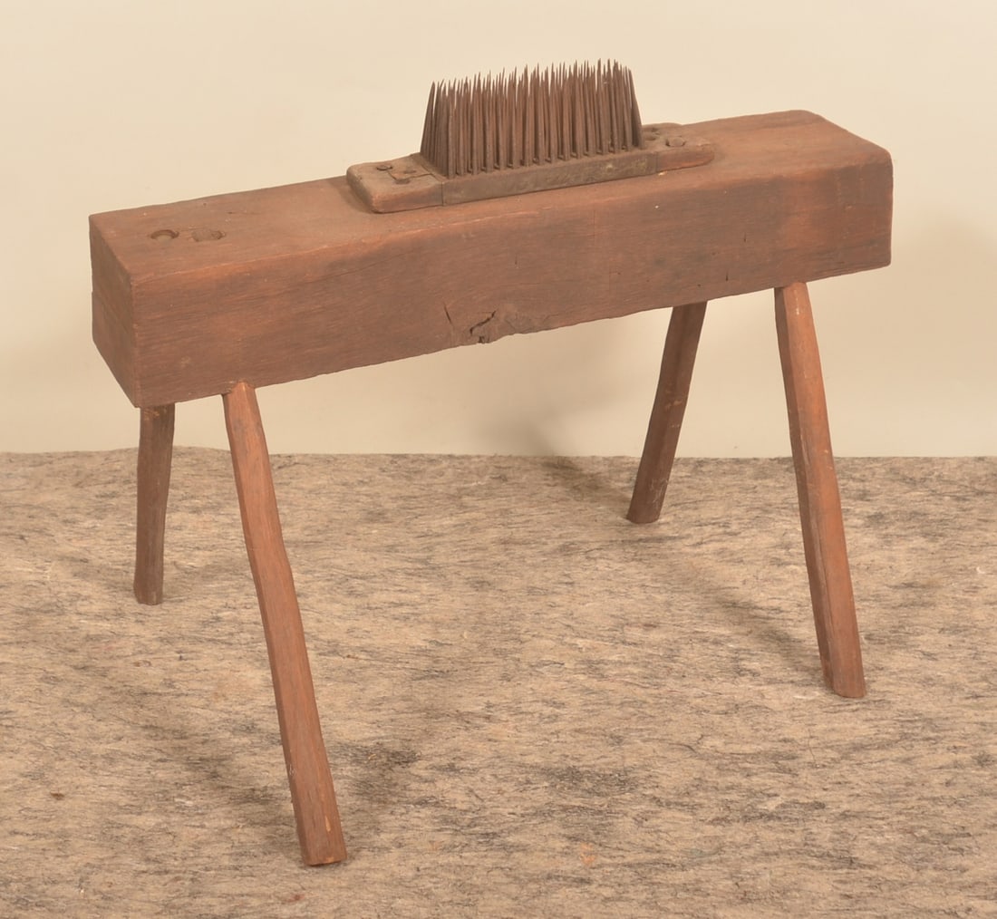 Signed & Dated 1803 Hatchel On Original Stand (1 of 5)