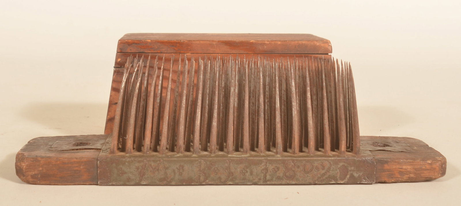 Initialed & Dated 1802 Hatchel with Original Cover (1 of 5)