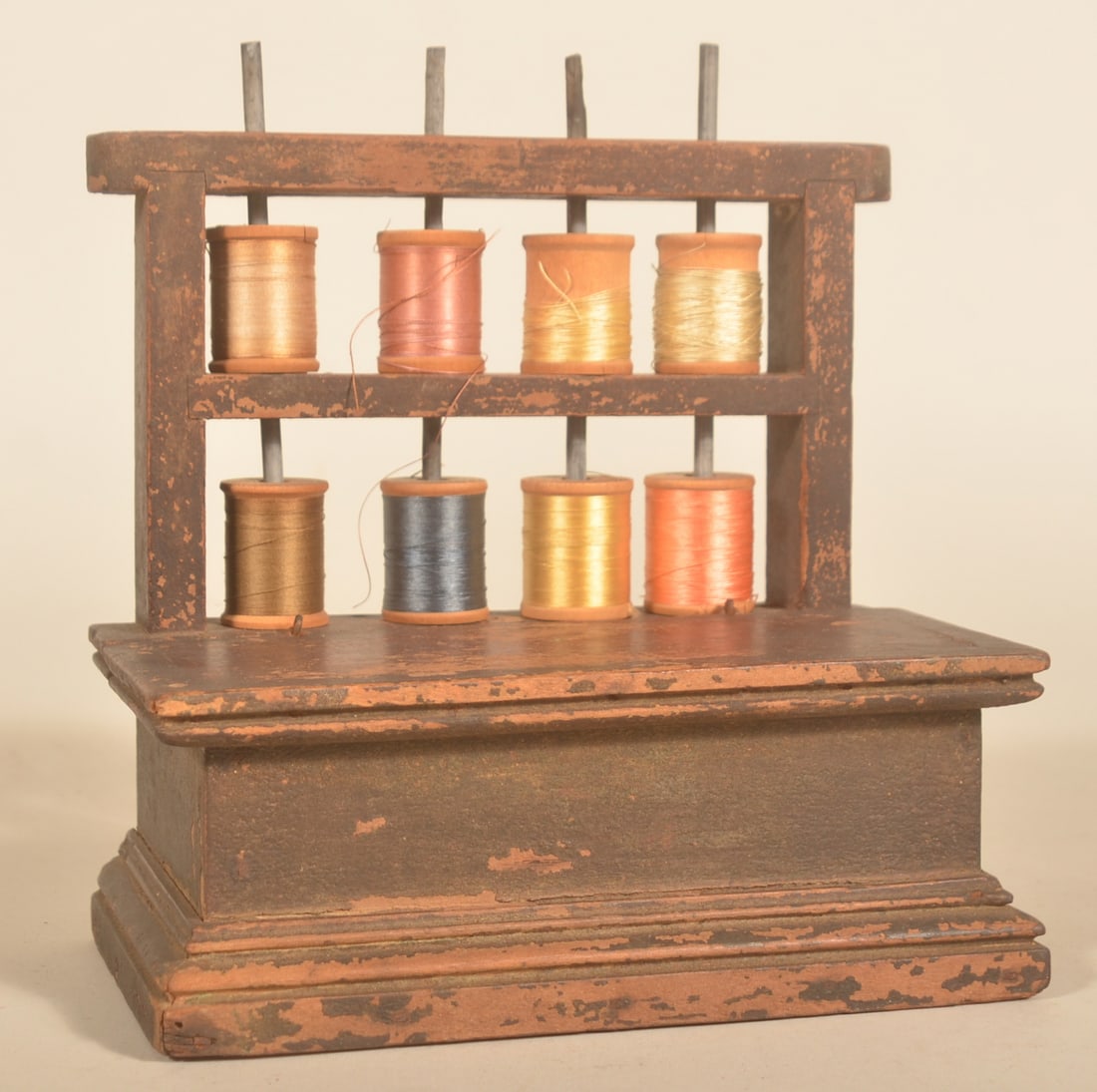 Early Lancaster, PA Sewing Stand Spool Holder (1 of 5)