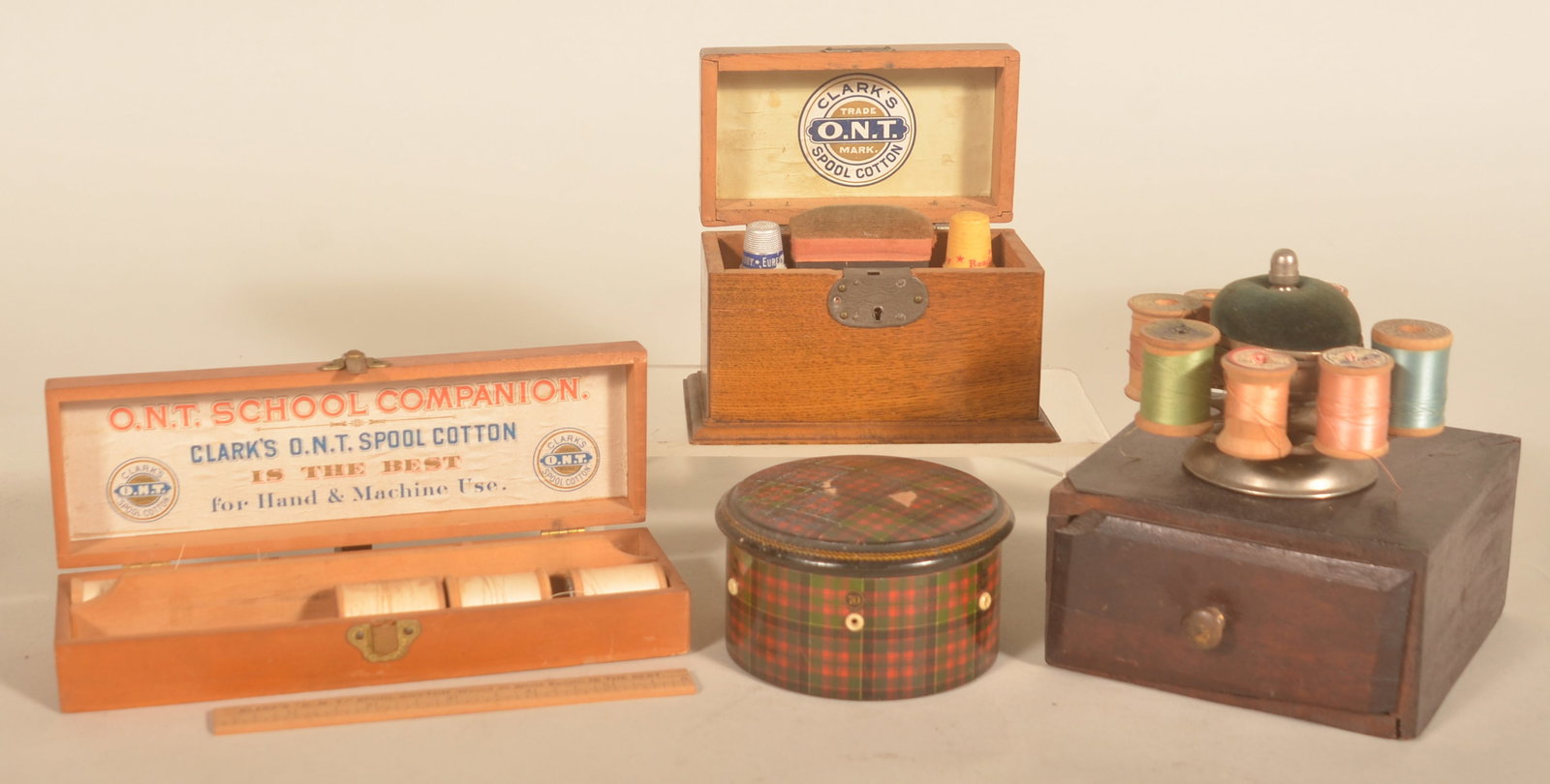 Group of Antique Spool Holders (1 of 6)