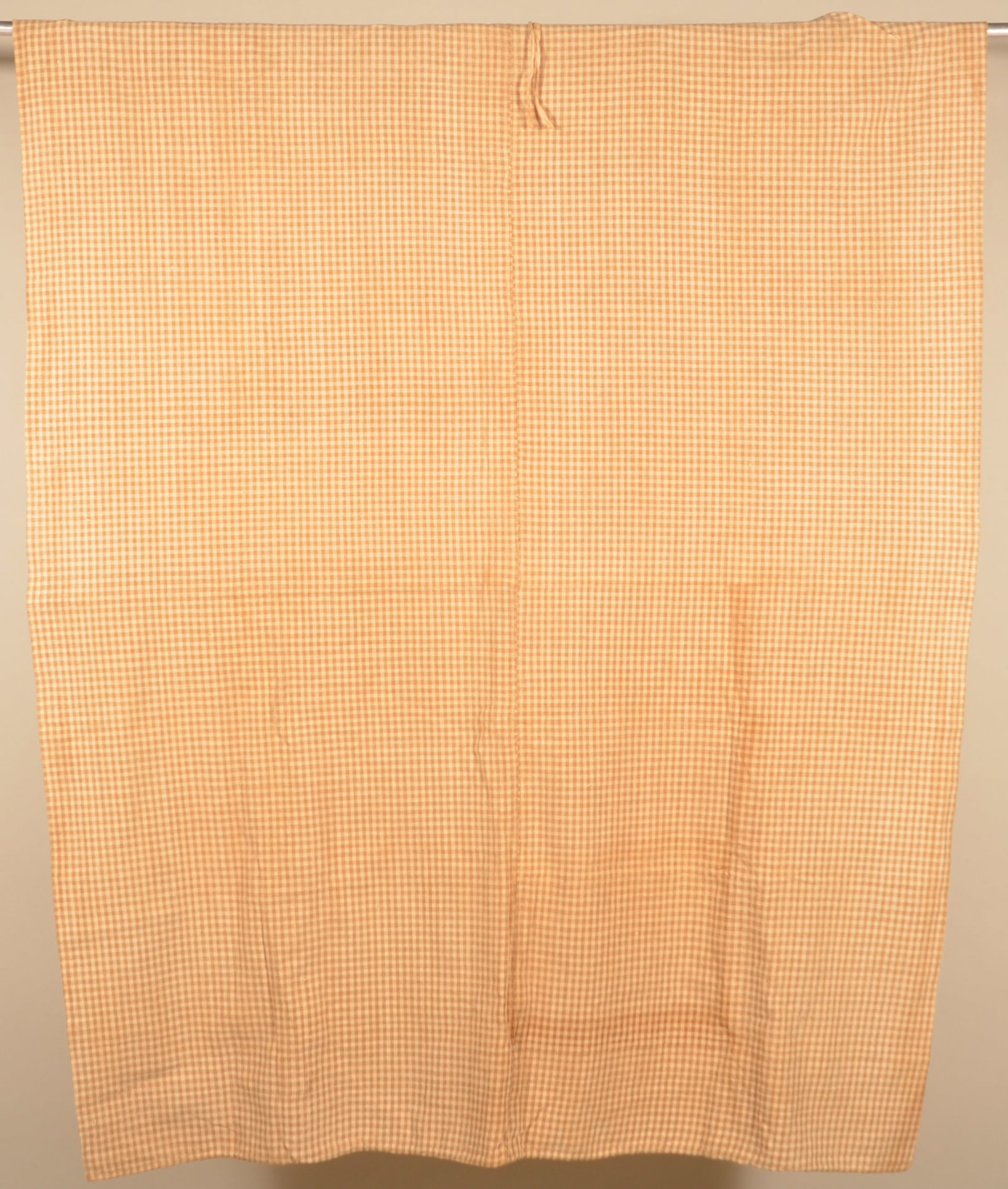 Great Signed/Dated Brown & White Homespun Ticking (1 of 5)