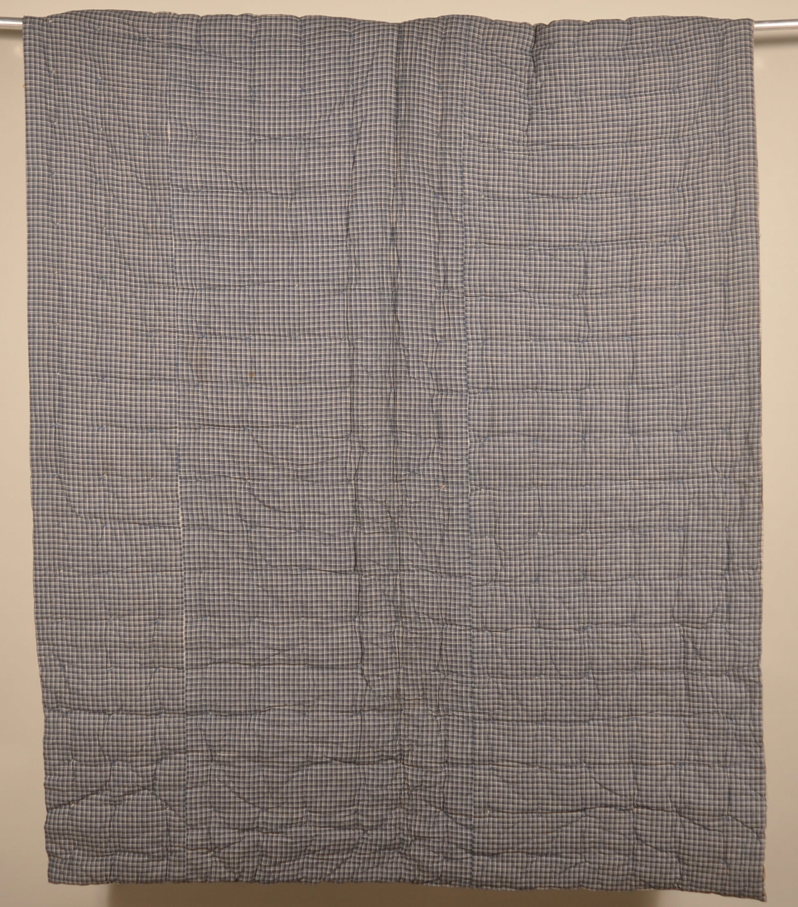 Blue & White Antique Mattress Ticking (1 of 4)