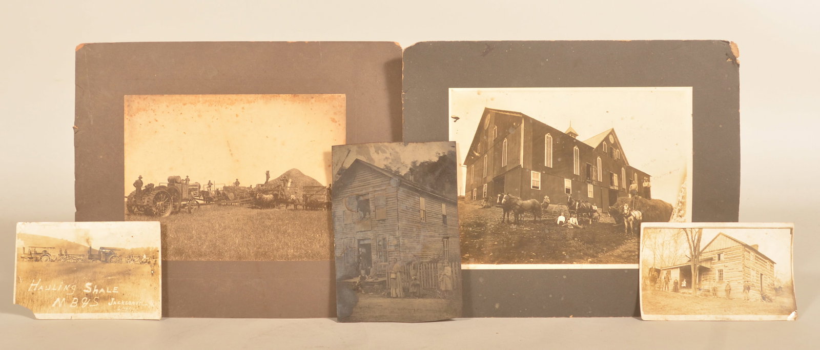 Antique Frick Steam Engine, Log House, Barn Photos (1 of 7)