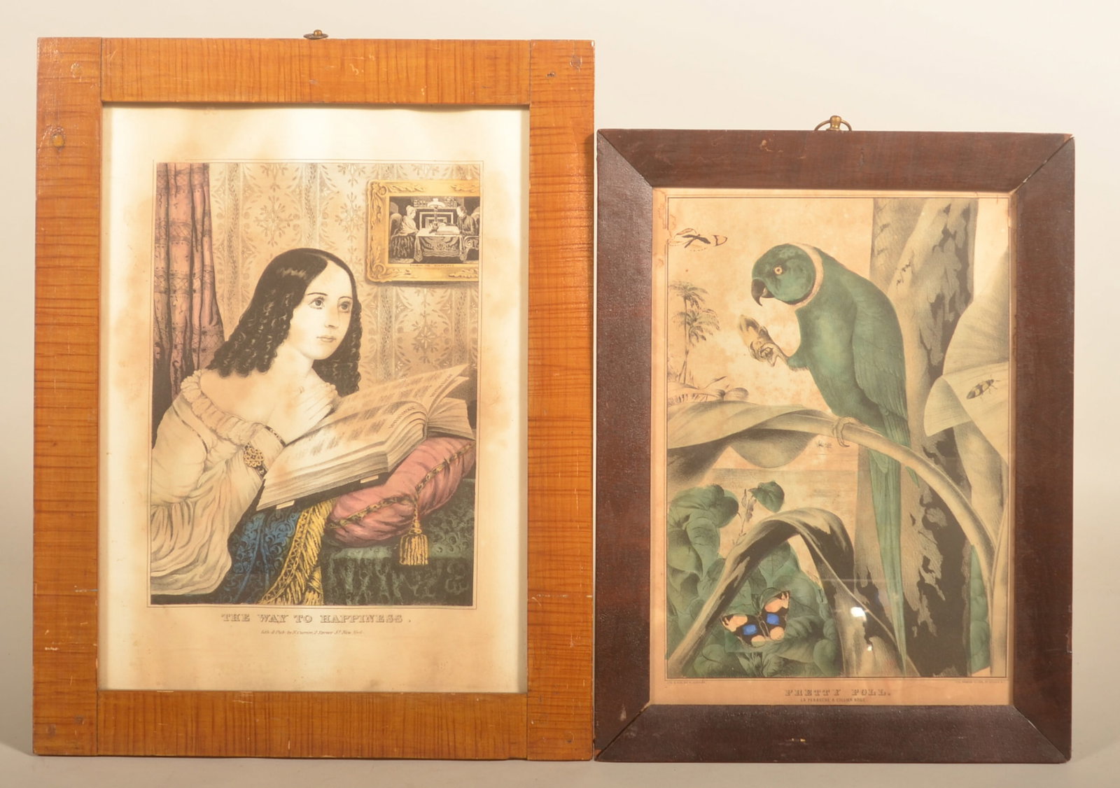 2 Framed N. Currier Prints (1 of 5)