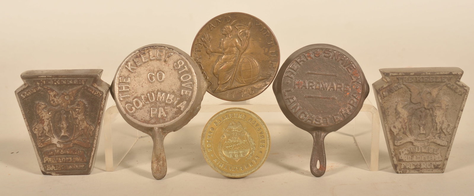 Keeley Stove Items, 1st Nat'l Bank Coin & Others (1 of 7)