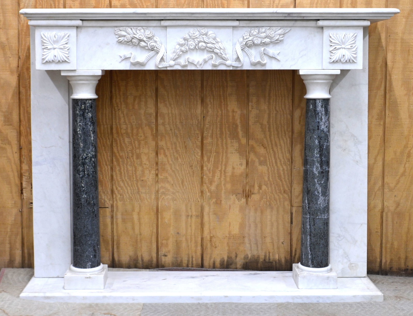 Impressive Italian Marble Fireplace Surround (1 of 10)