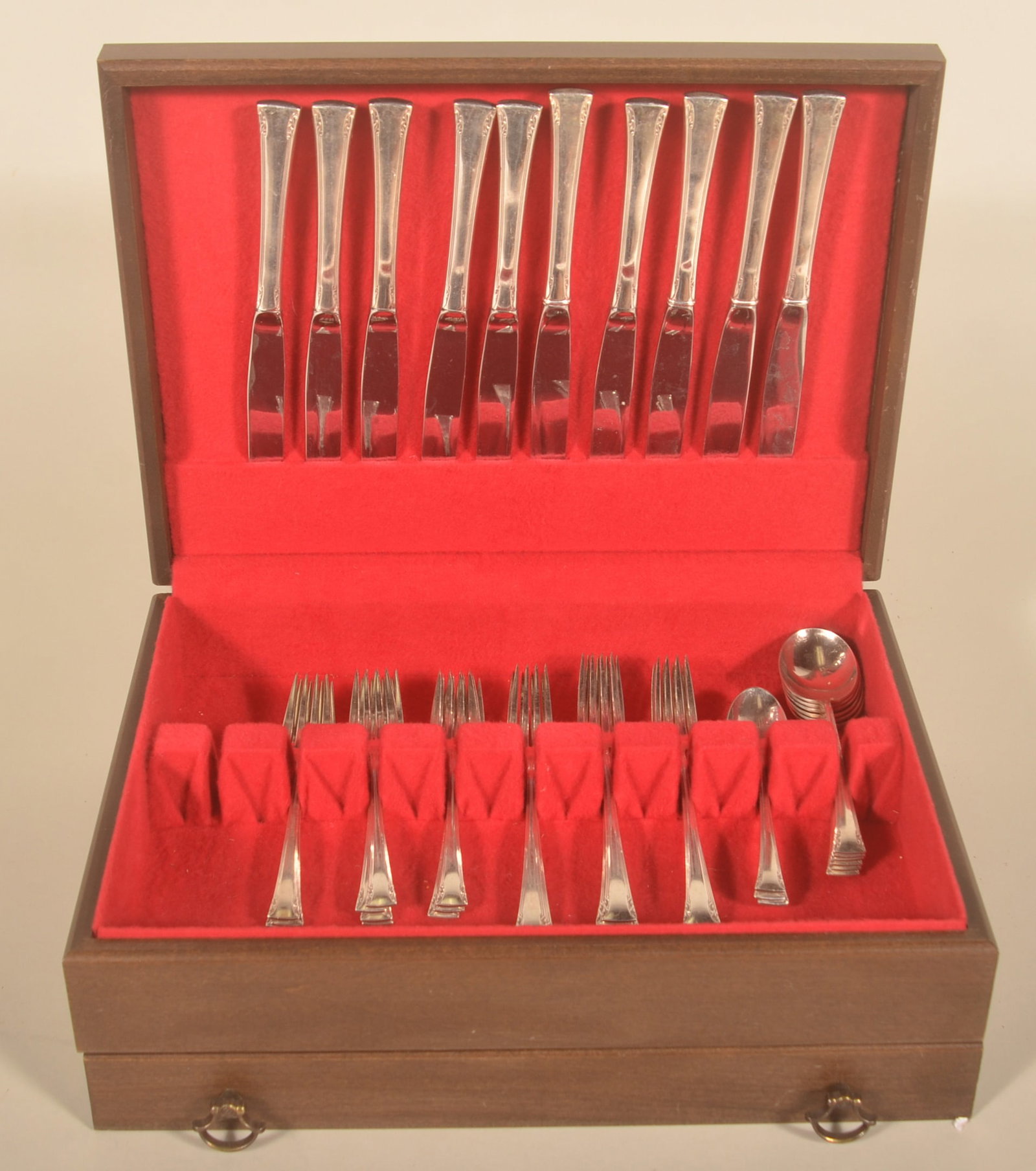 International Sterling Silver Serenity Flatware (1 of 4)