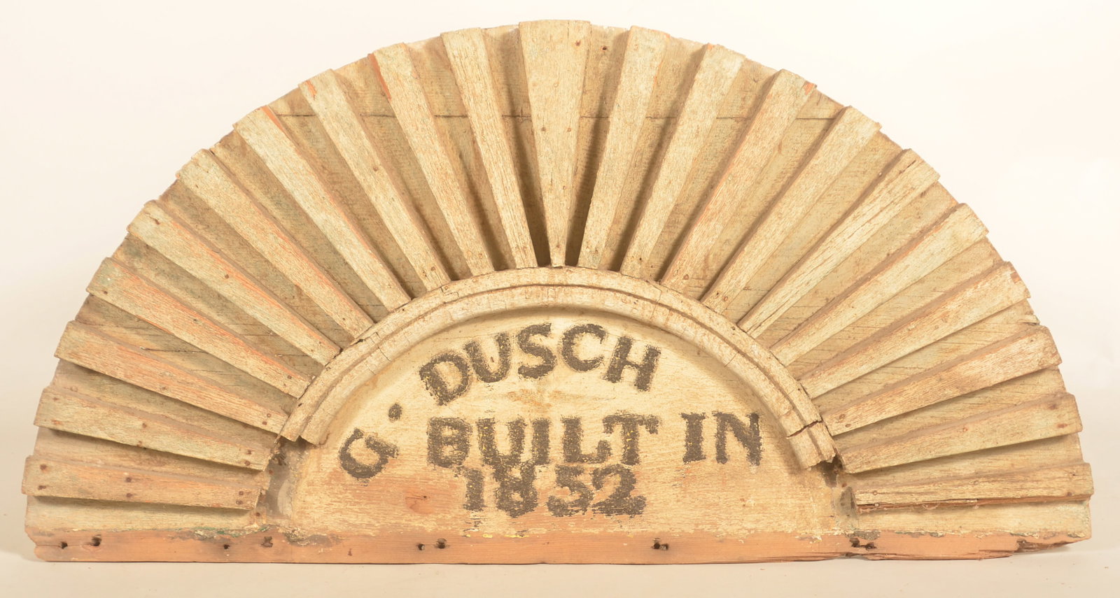 1854 G. Dusch PA Painted House Dateboard (1 of 4)
