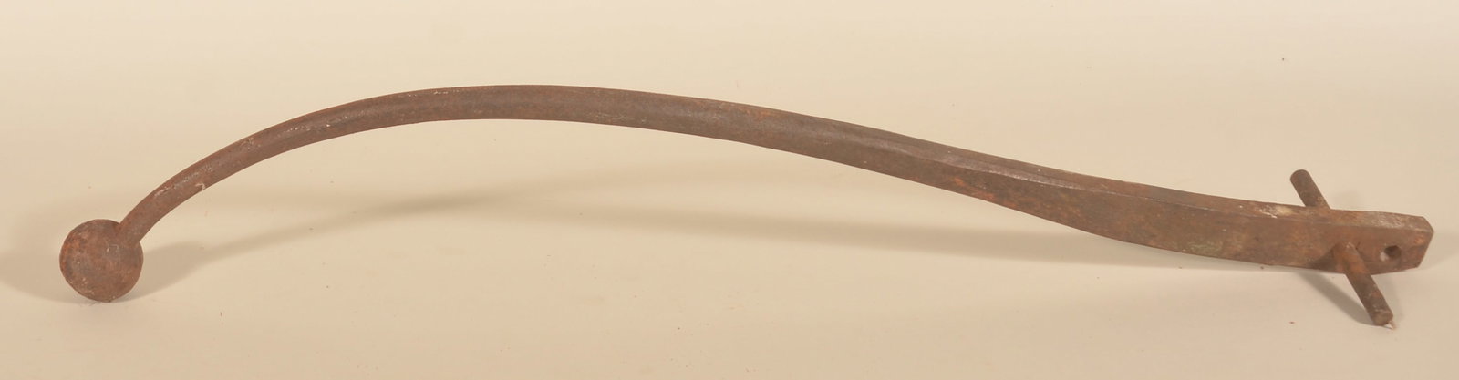 19th C. PA Wrought Iron Pump Handle (1 of 3)