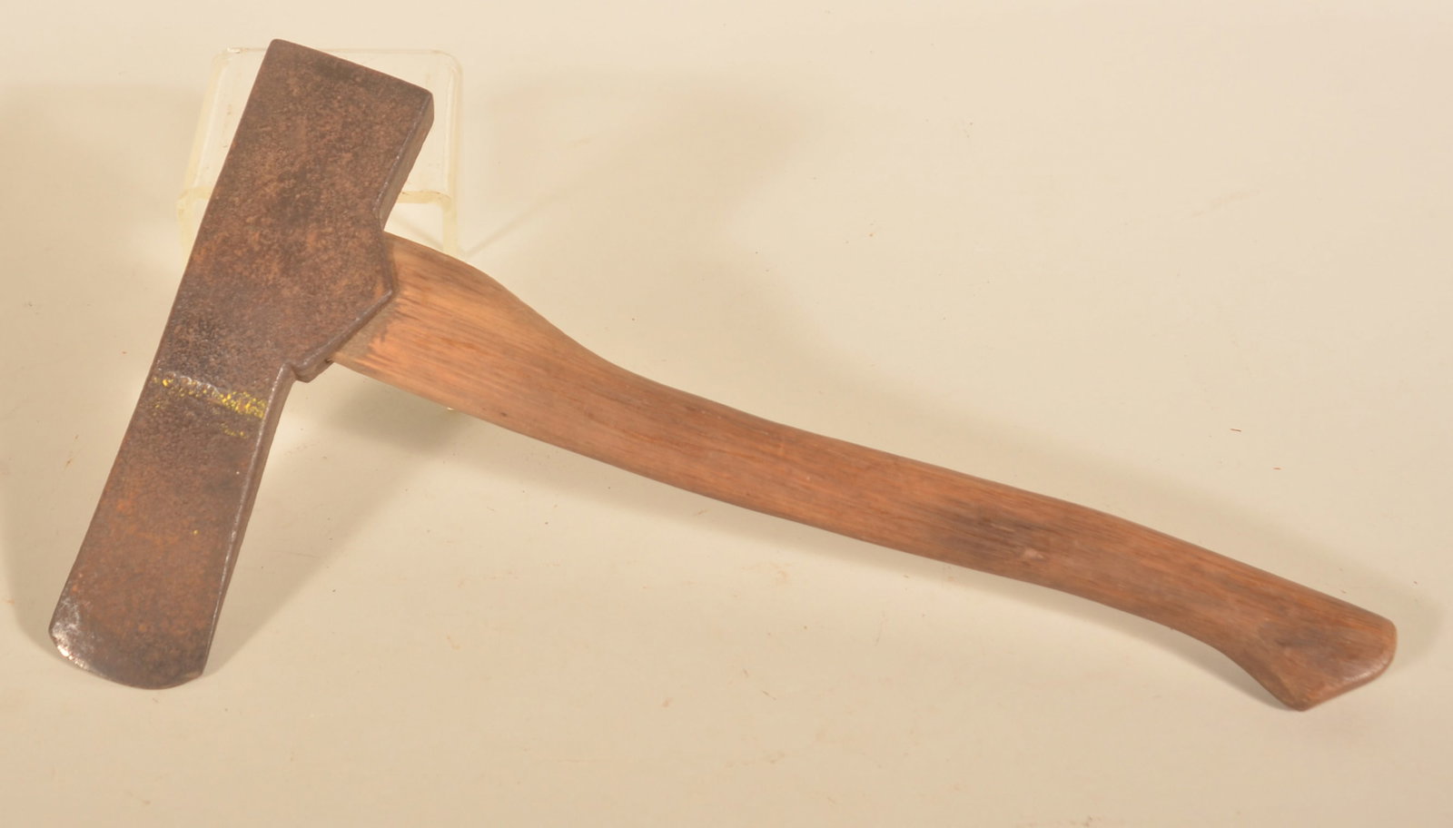 Stamped "C Miller" Mortising Axe: Possibly Henry Cramer Miller (1847-1910) who worked in Strasburg Township, Lancaster County PA. 17 1/4"L