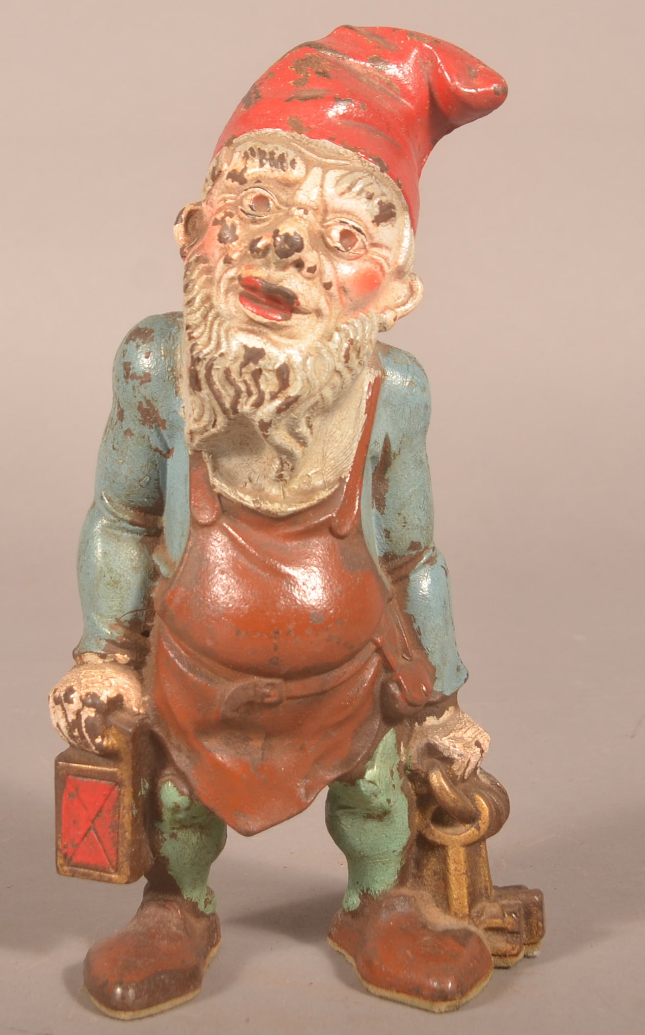 Charles Tueter/Nuydea Cast Iron Gnome Doorstop (1 of 6)