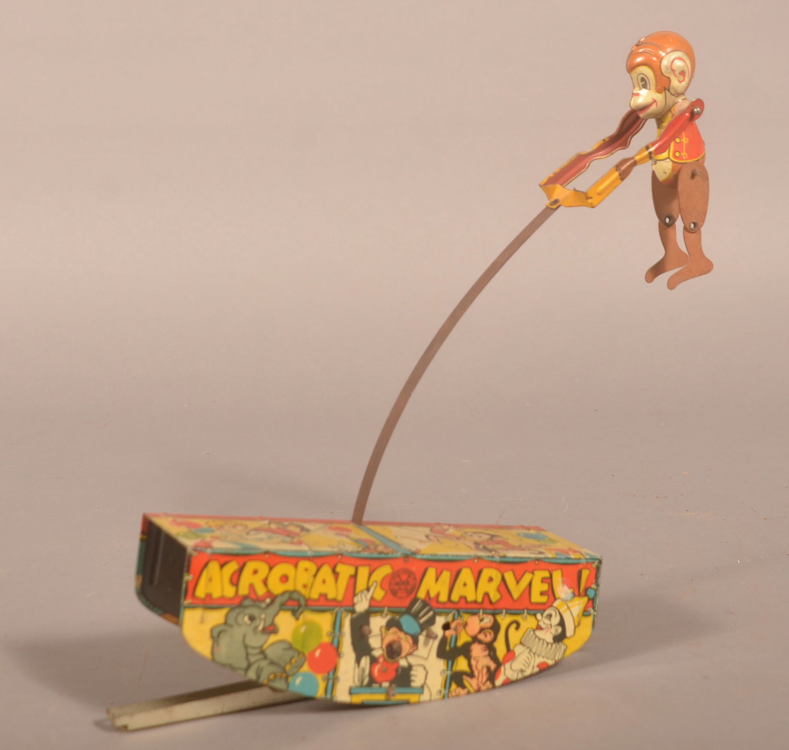 1930s Marx Acrobatic Marvel Tin Litho Toy (1 of 5)