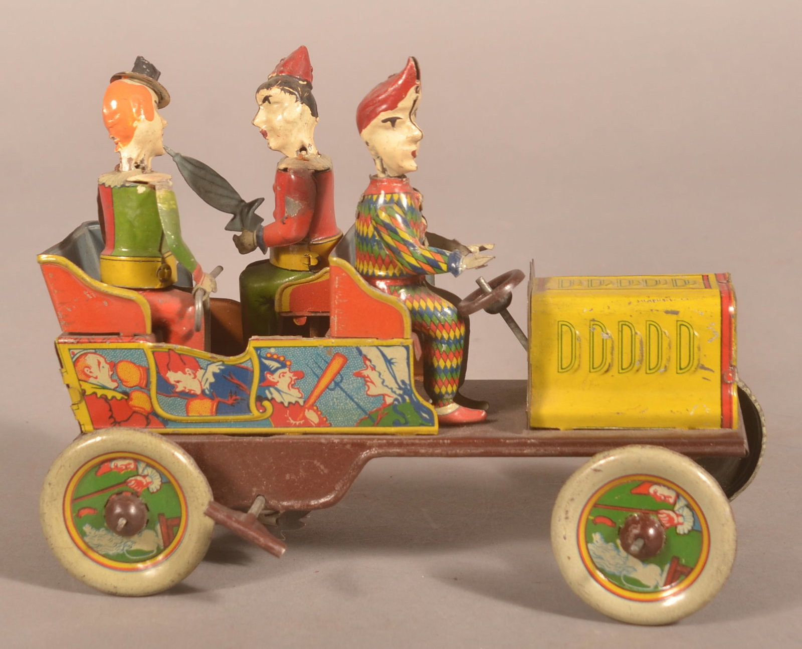 Rare Hans Eberl Ta-Ra-Ra-Bumm Clown Car (1 of 5)