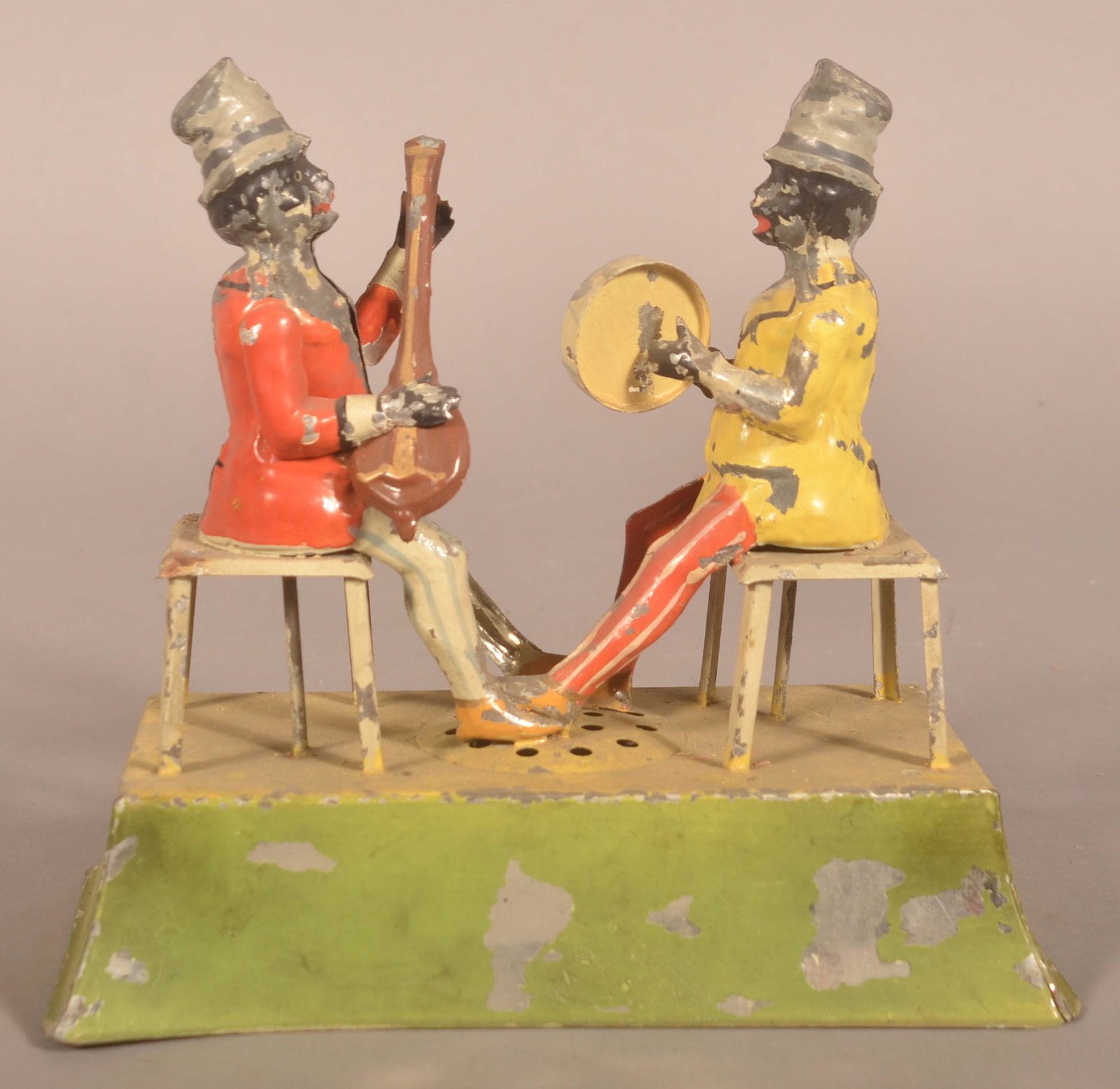 Early Tin Gunthermann Musician Clockwork Toy (1 of 9)