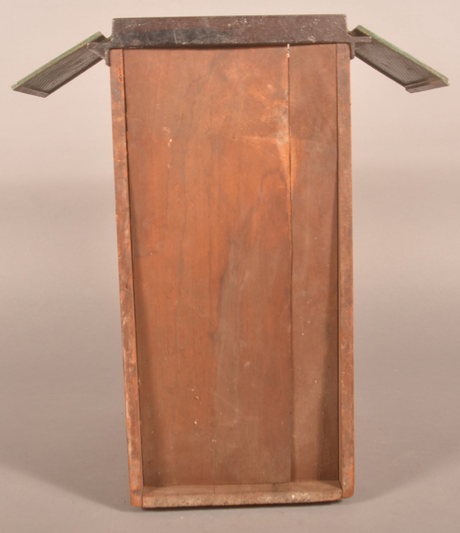 Antique Ives Clockwork Fire Engine House - 6