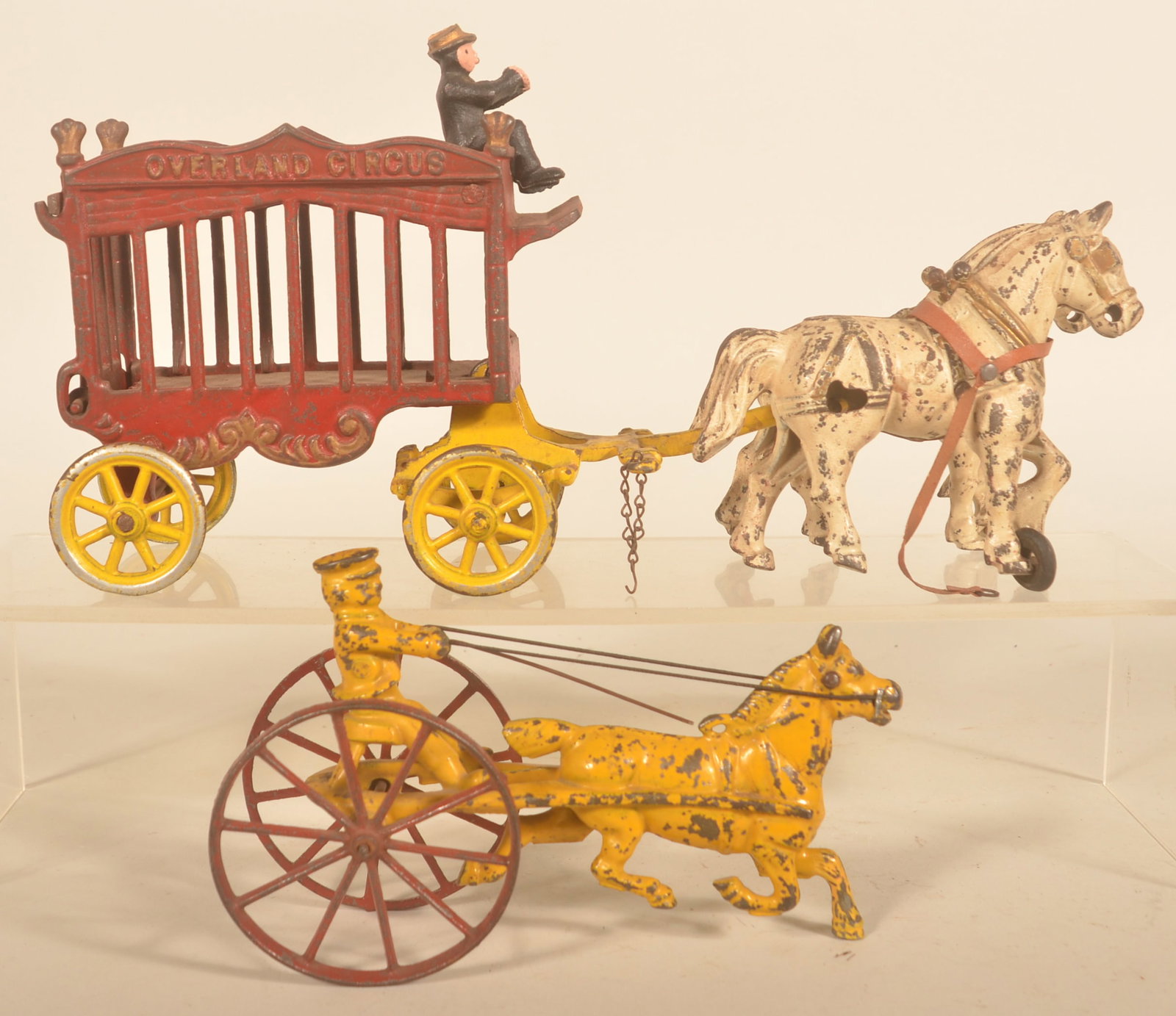 Kenton Overland Circus Wagon & Hubley Sulky (1 of 10)