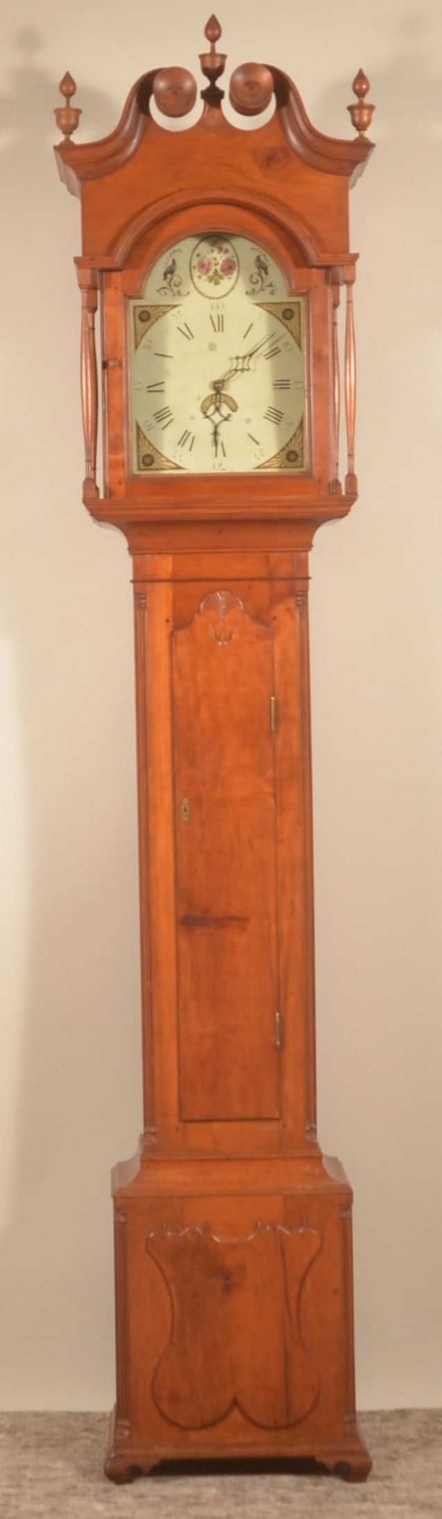 Early Pennsylvania Broken Arch Tall Case Clock (1 of 9)