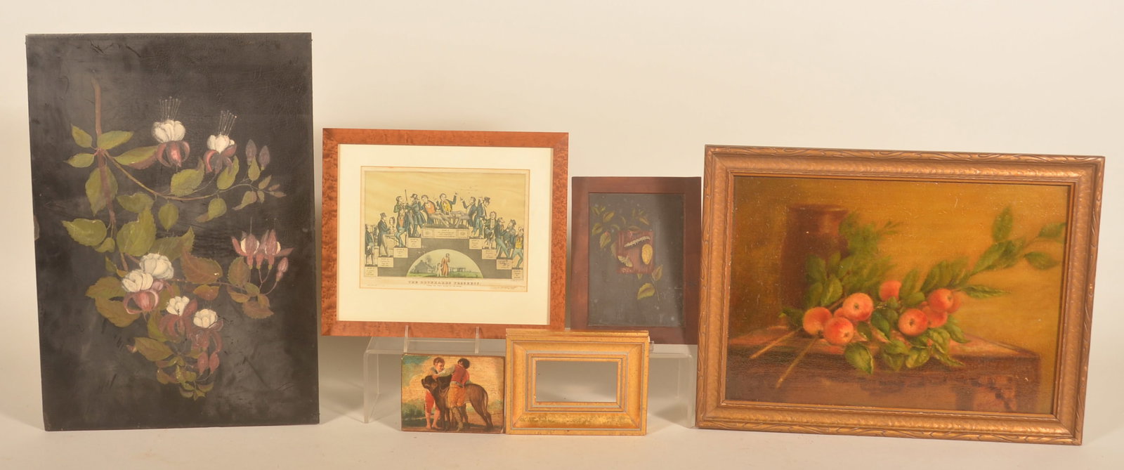 1926 Mortimer Signed/Dated Oil w/ Other Artwork (1 of 8)