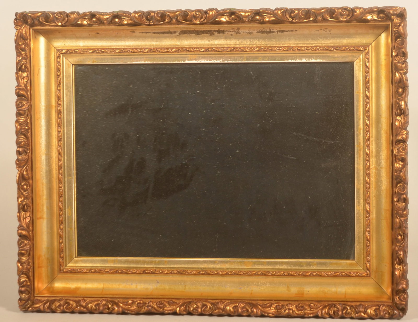 Ornate Gold Gilt Frame & Mirror (1 of 2)