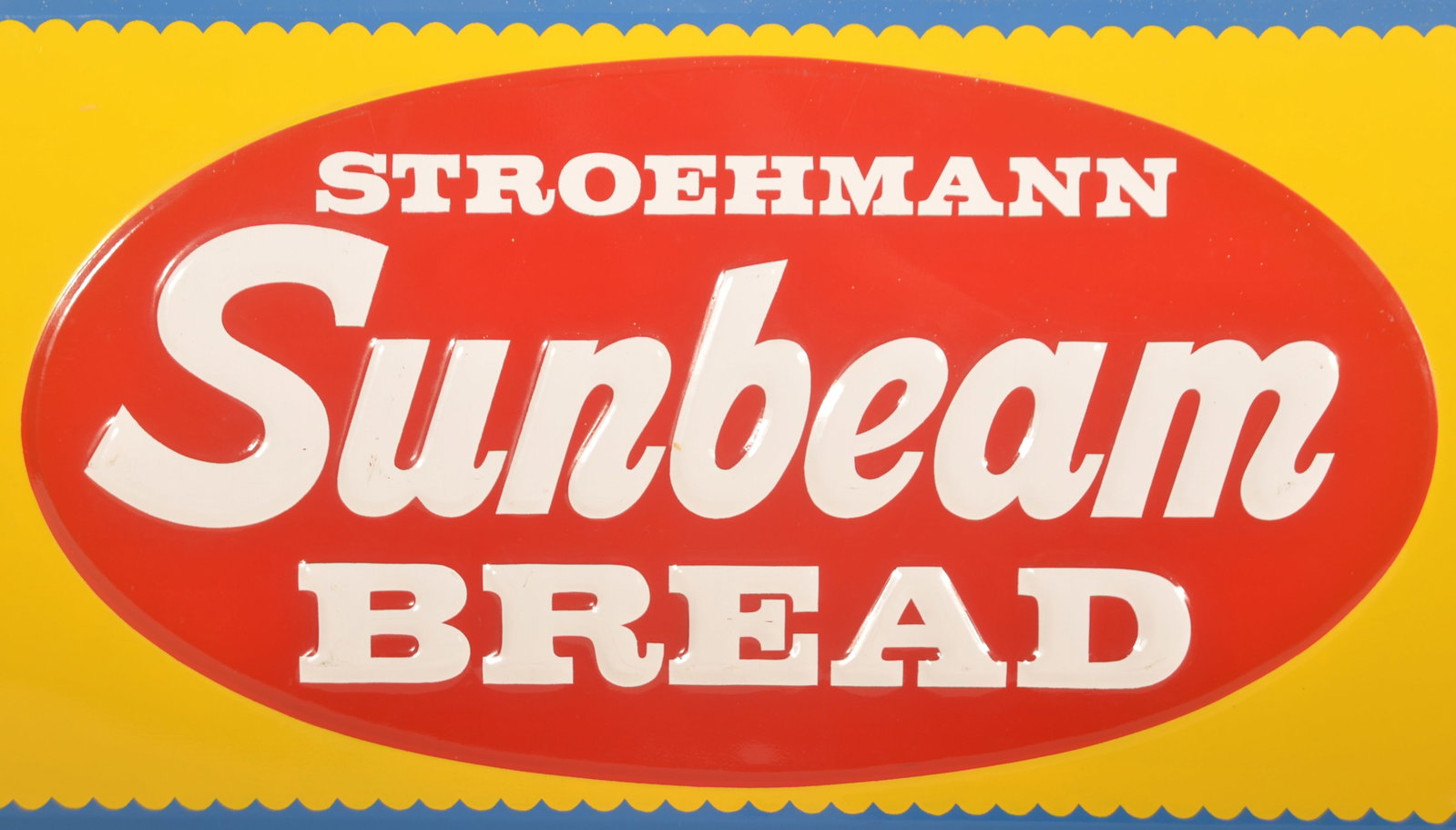 Stroehmann Sunbeam Bread Self-Framed Tin Sign - 2