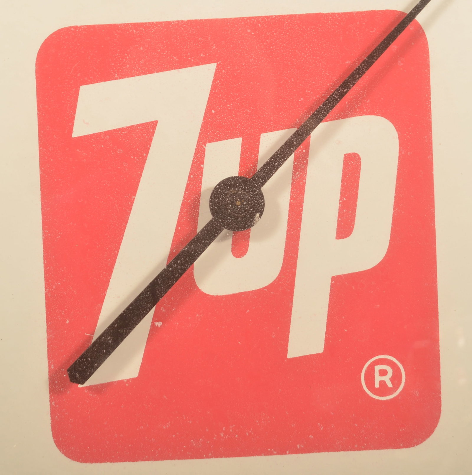 7up Round Advertising Thermometer - 2