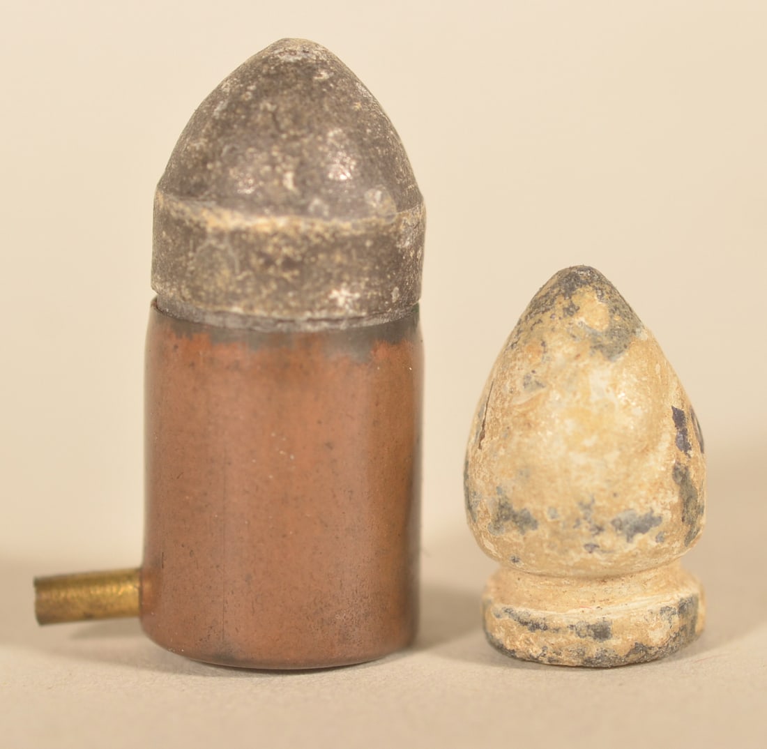 .40 cal. LeMat French Bullet & Pinfire Cartridge (1 of 5)