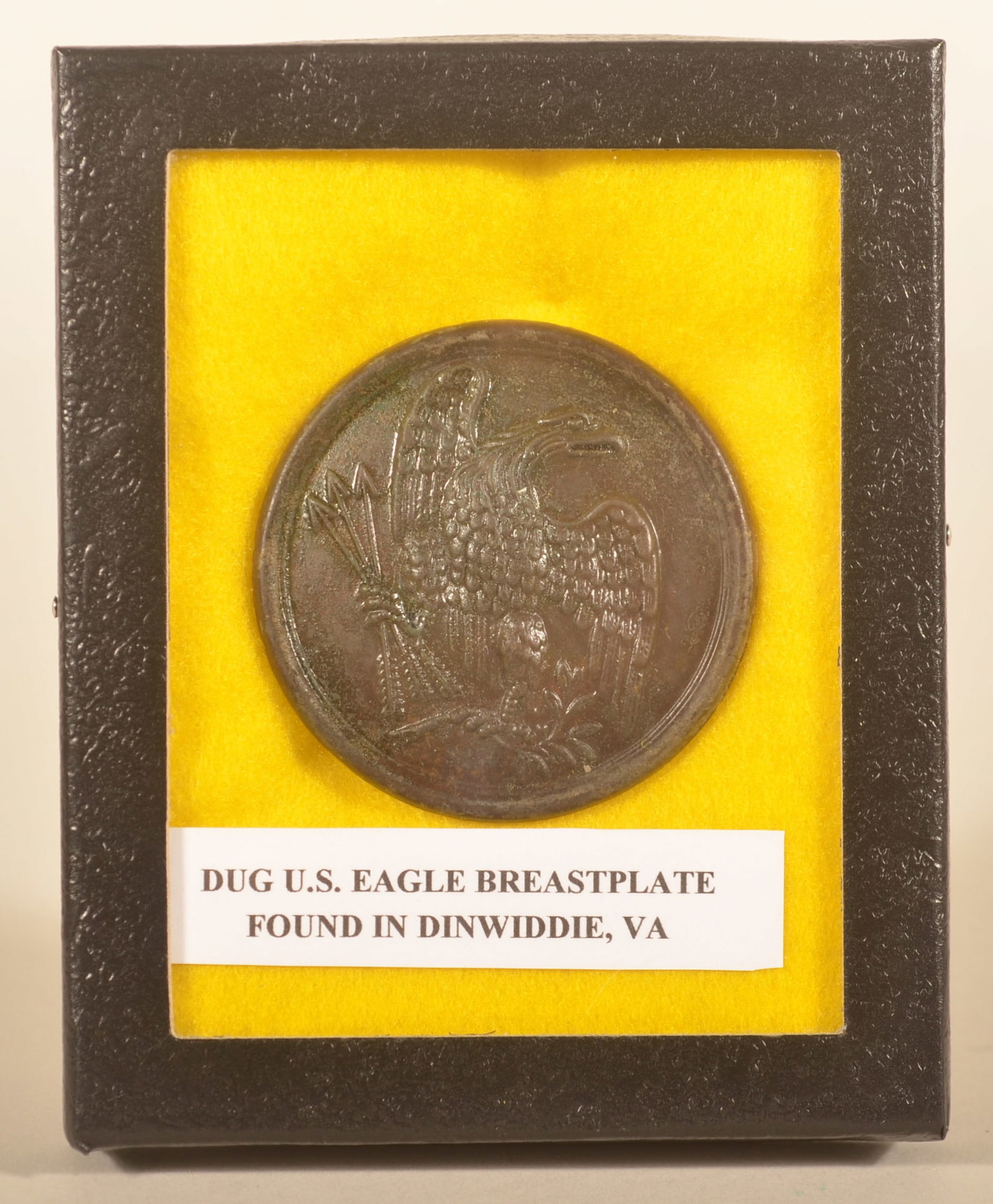 US Civil War Dug Eagle Breastplate (1 of 5)